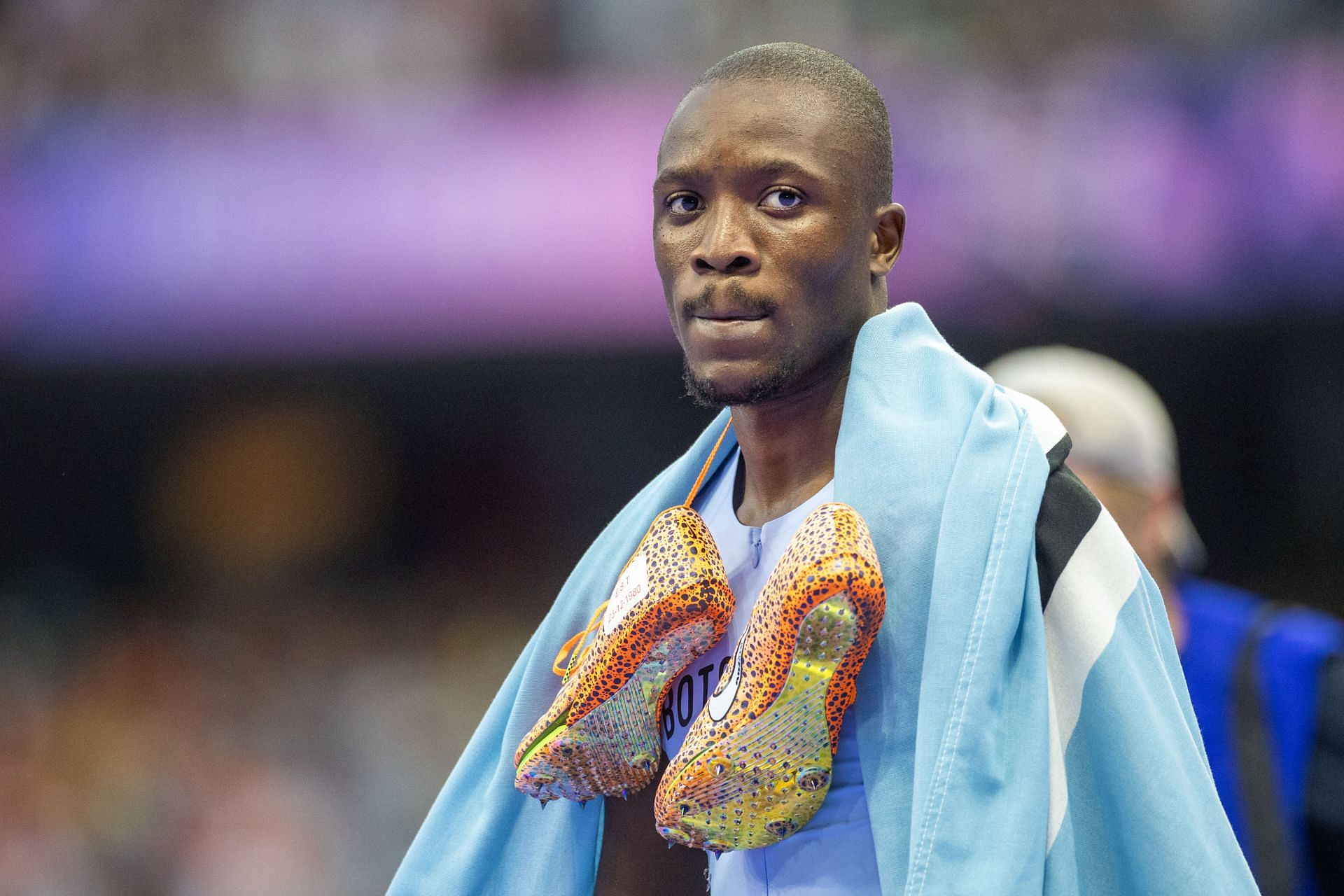 Letsile Tebogo at the Olympic Games-Paris 2024 (Image via Getty)