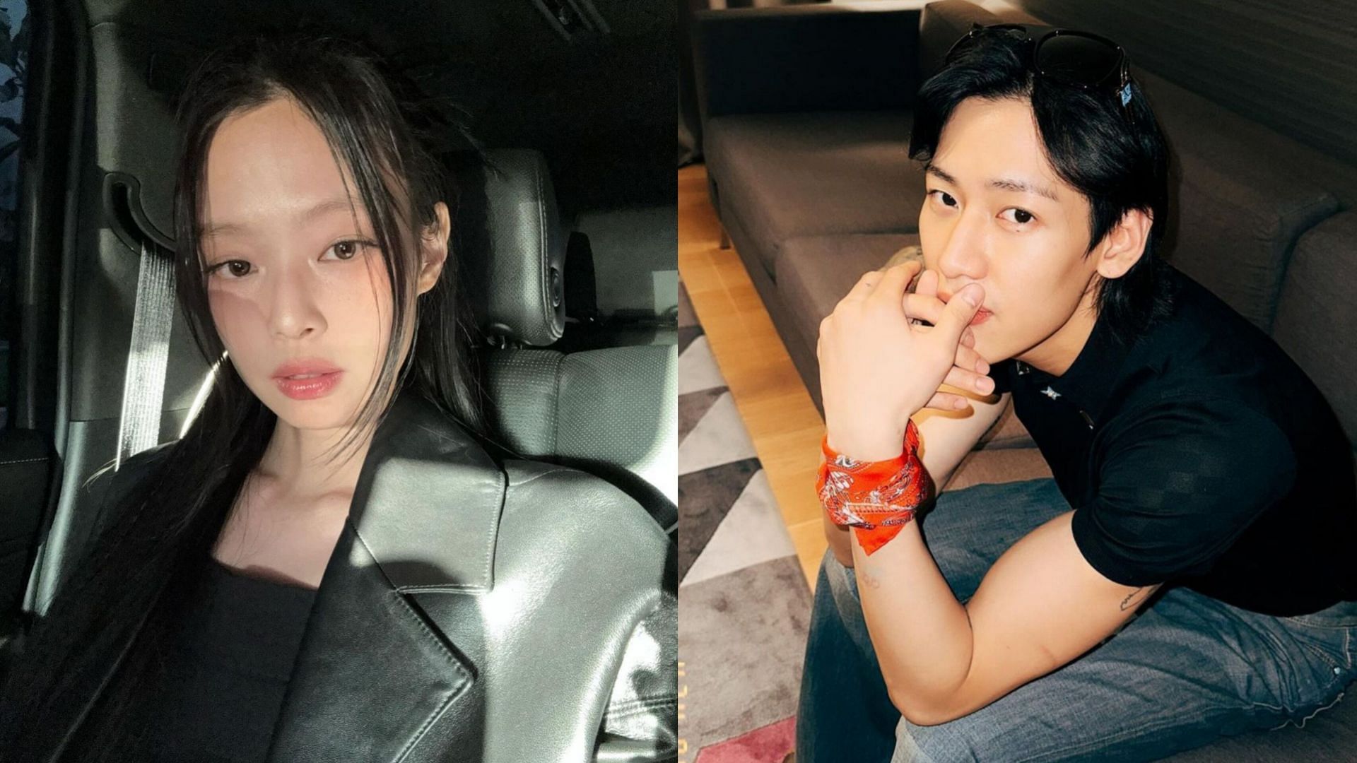 ODDATTELIER denies dating rumours between BLACKPINK&rsquo;s Jennie and GOT7&rsquo;s BamBam after viral photos (Images via Instagram/@jennierubyjane &amp; @bambam1a)