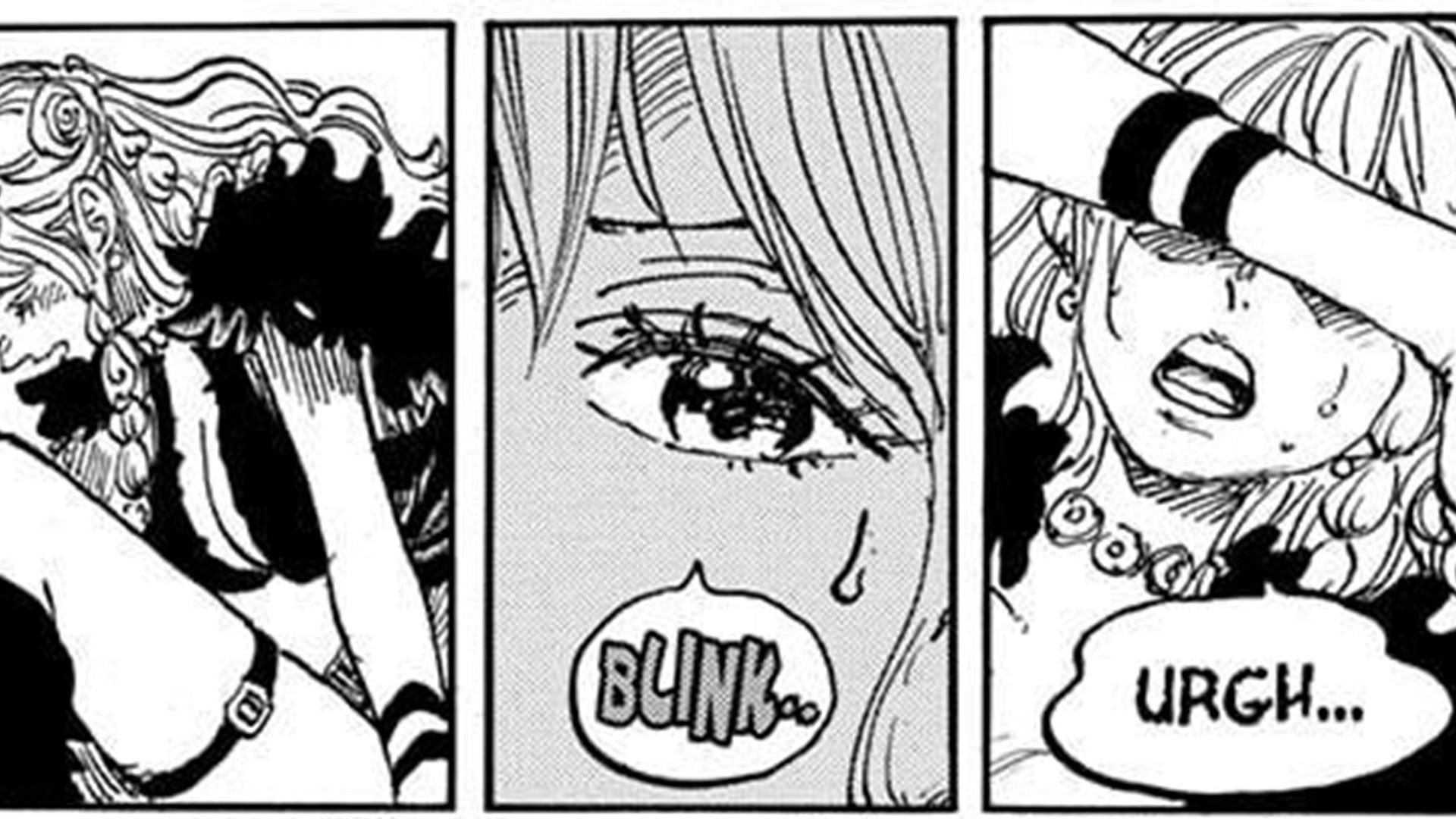 Something is amiss with Nami (Image via Shueisha)