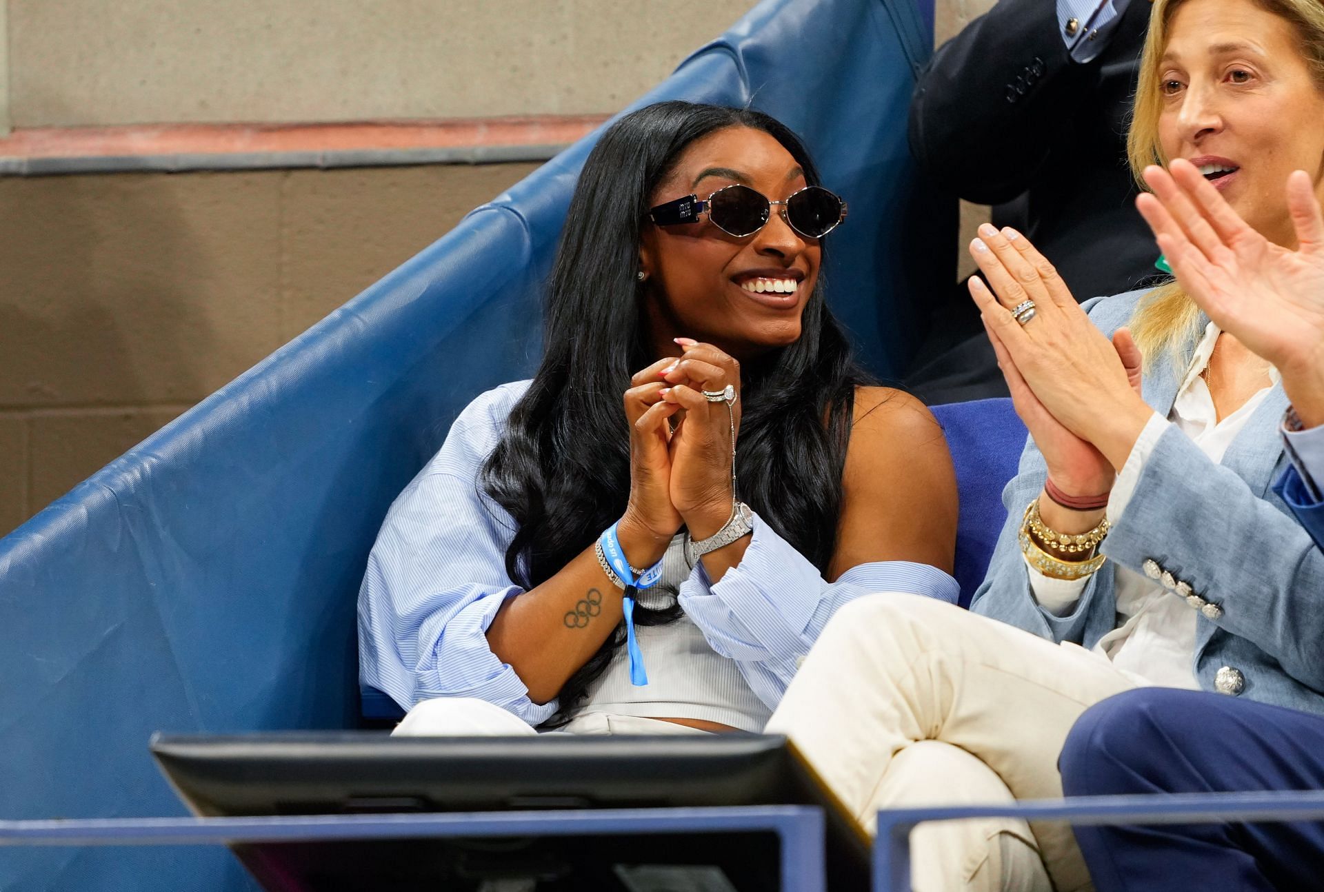 Celebrities Attend The 2024 US Open Tennis Championships - Day 10 - Source: Getty