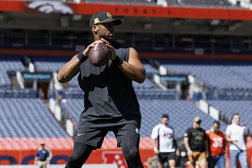 Russell Wilson during Pittsburgh Steelers v Denver Broncos (Source: Getty)