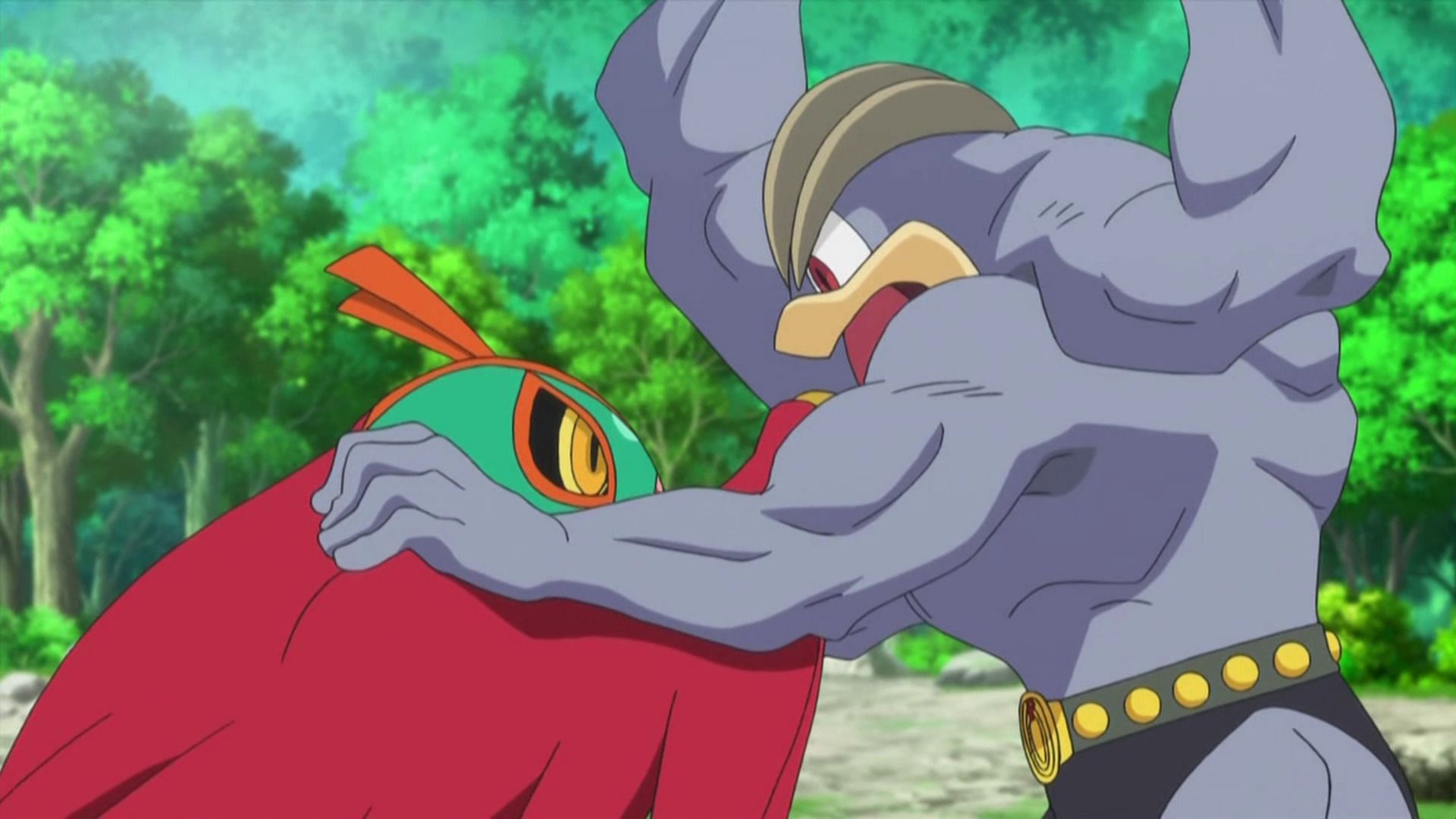 A screenshot from the anime (Image via The Pokemon Company)