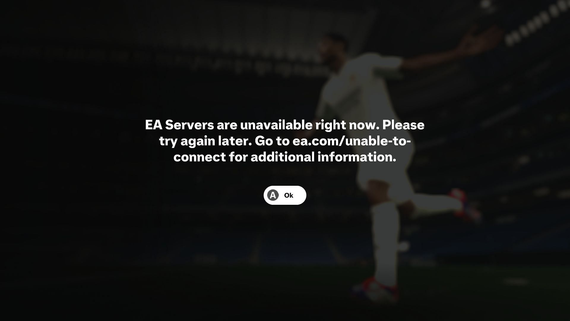 EA FC 25 server issues