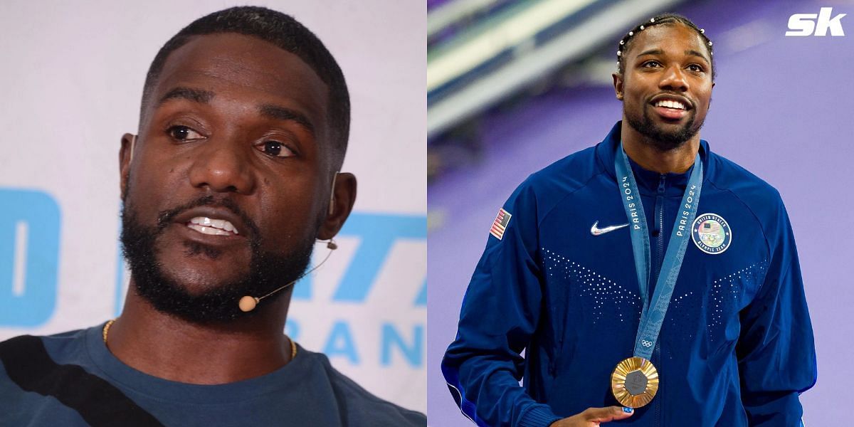 Justin Gatlin anticipates Noah Lyles