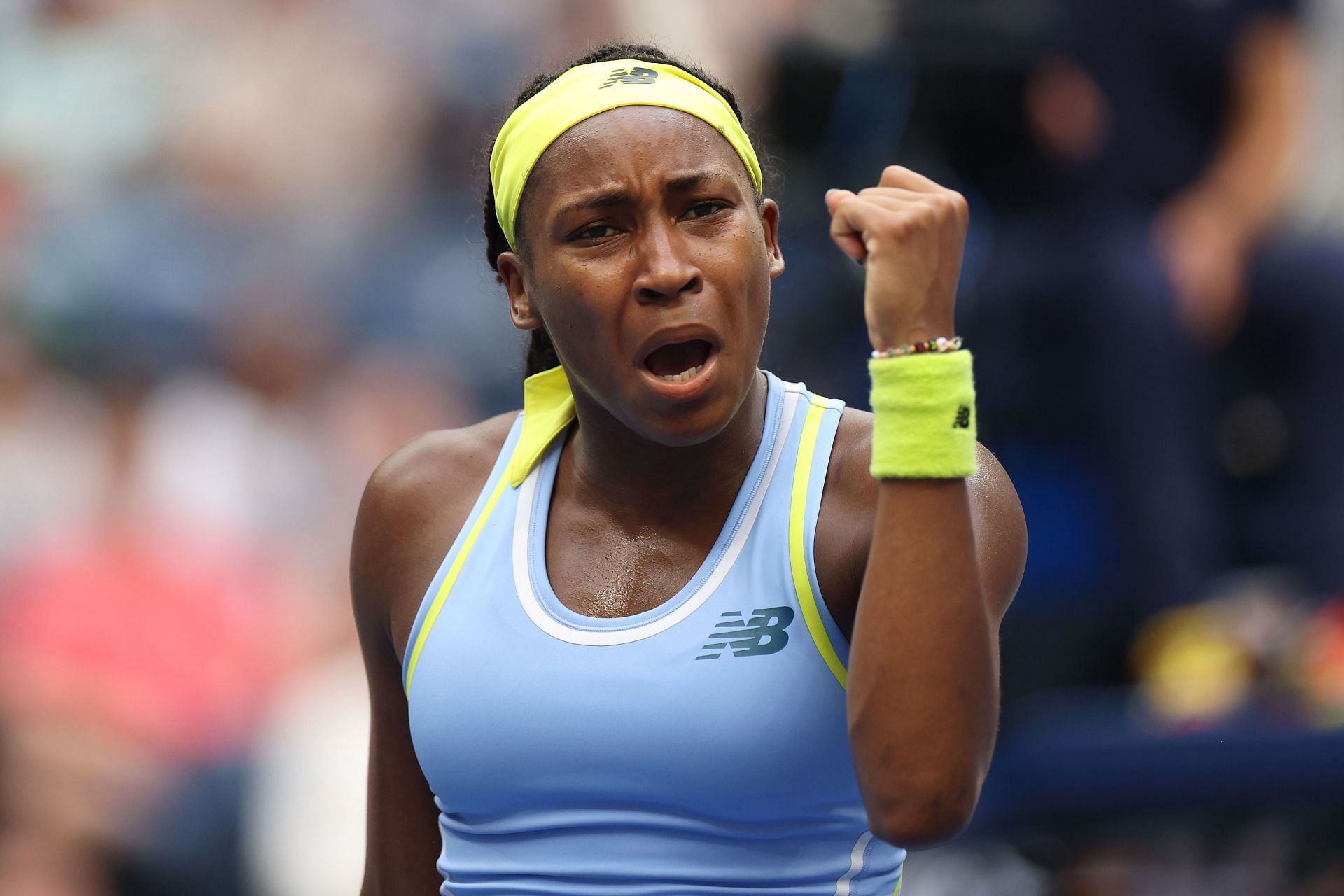 Coco Gauff pictured at the 2024 US Open | Image Source: Getty