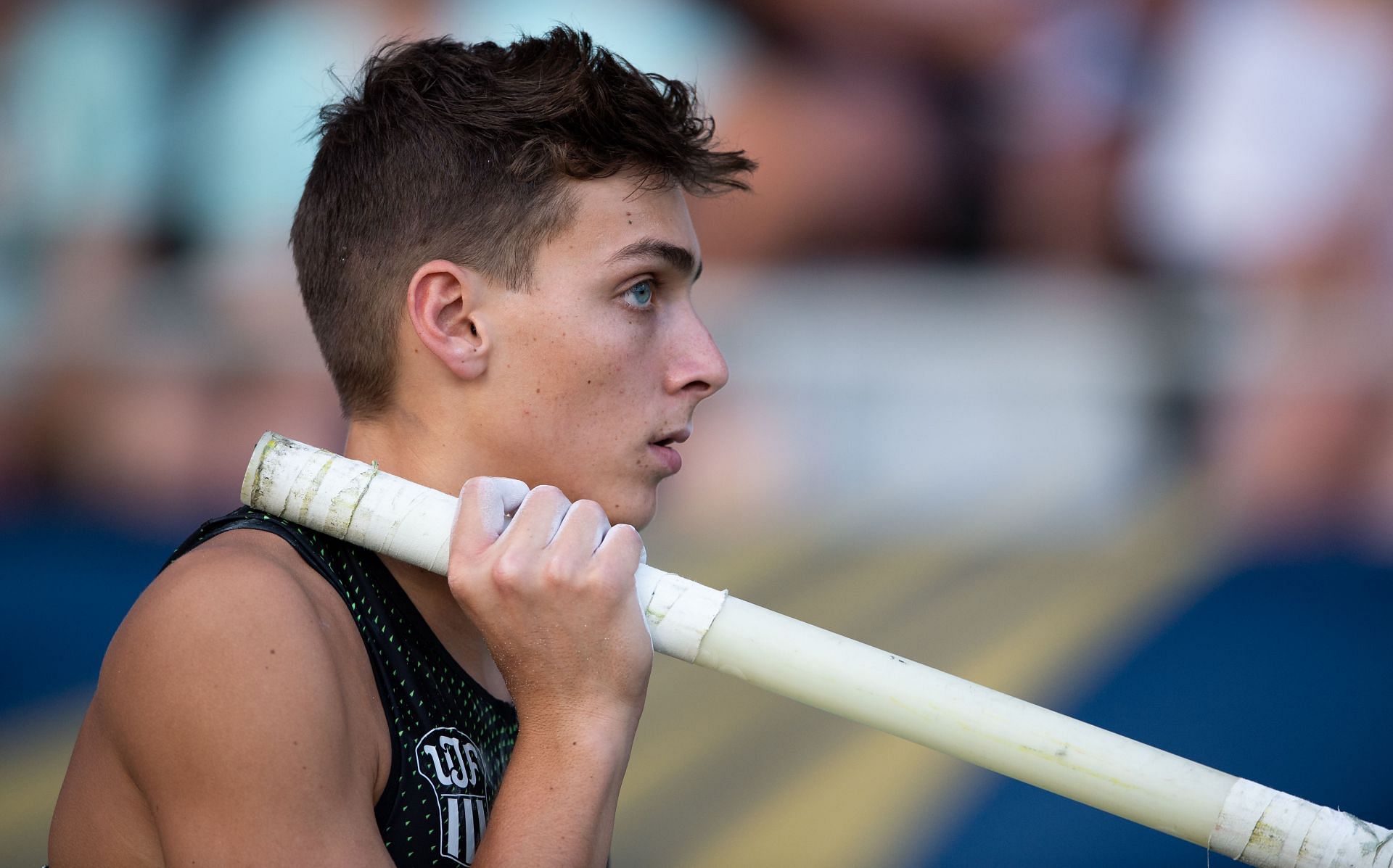 Mondo Duplantis at the Meeting de Paris of the IAAF Diamond League 2018. (Photo by Andy Astfalck/Getty Images)