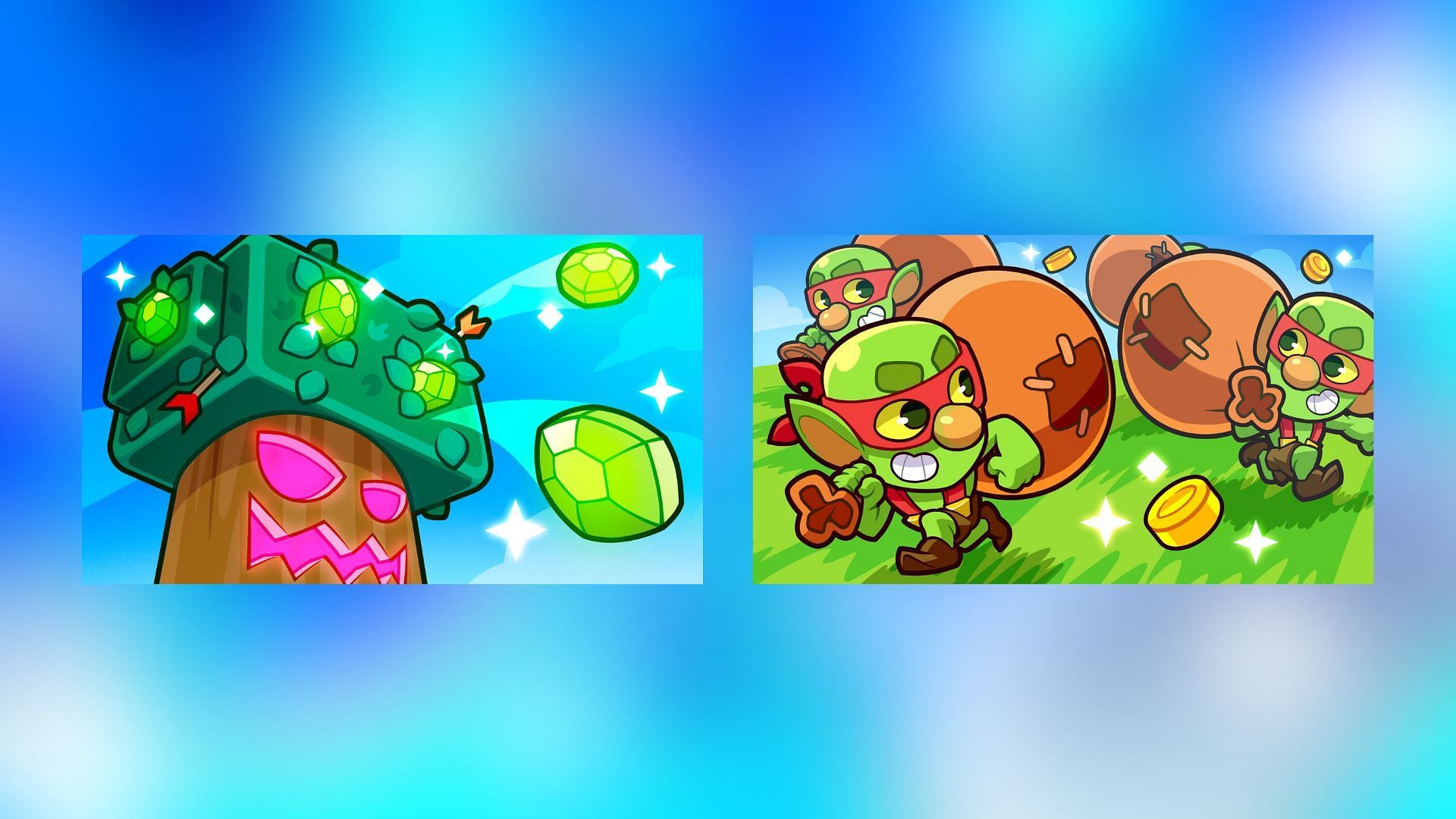 Bo can easily take down loot monsters in Loot Goblin Rush and Tree Giants battle mods (Image via Supercell)