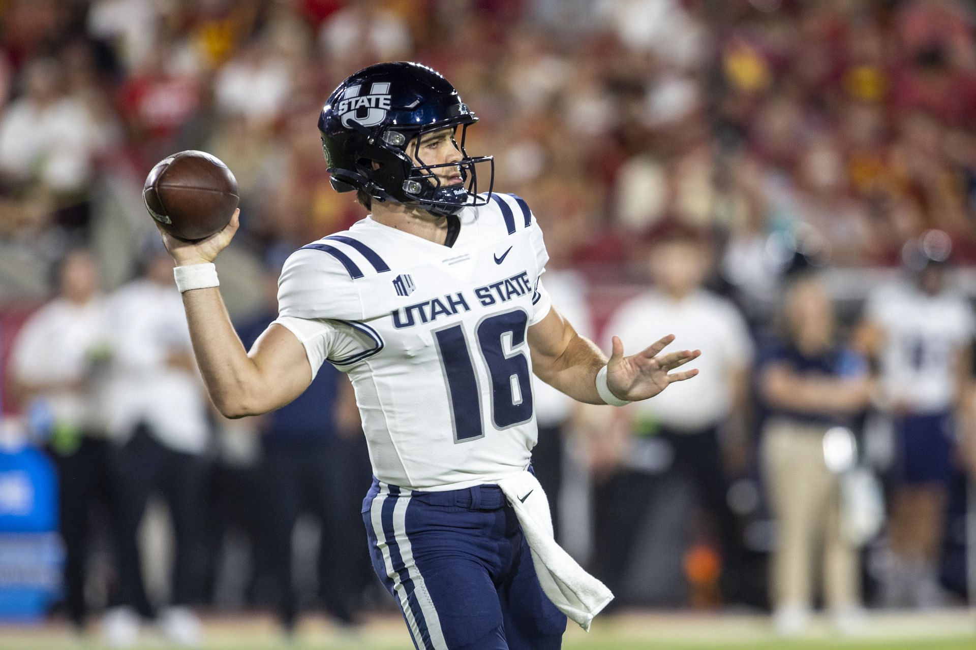 COLLEGE FOOTBALL: SEP 07 Utah State at USC - Source: Getty