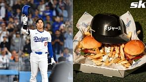 Dodgers celebrate Shohei Ohtani’s 50/50 club milestone by introducing new katsu slider & goat fries combo featuring a special helmet
