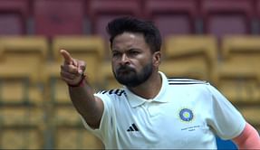 [Watch] 'RCB RCB' chants erupt at Chinnaswamy Stadium during IND A vs IND B Duleep Trophy 2024 match