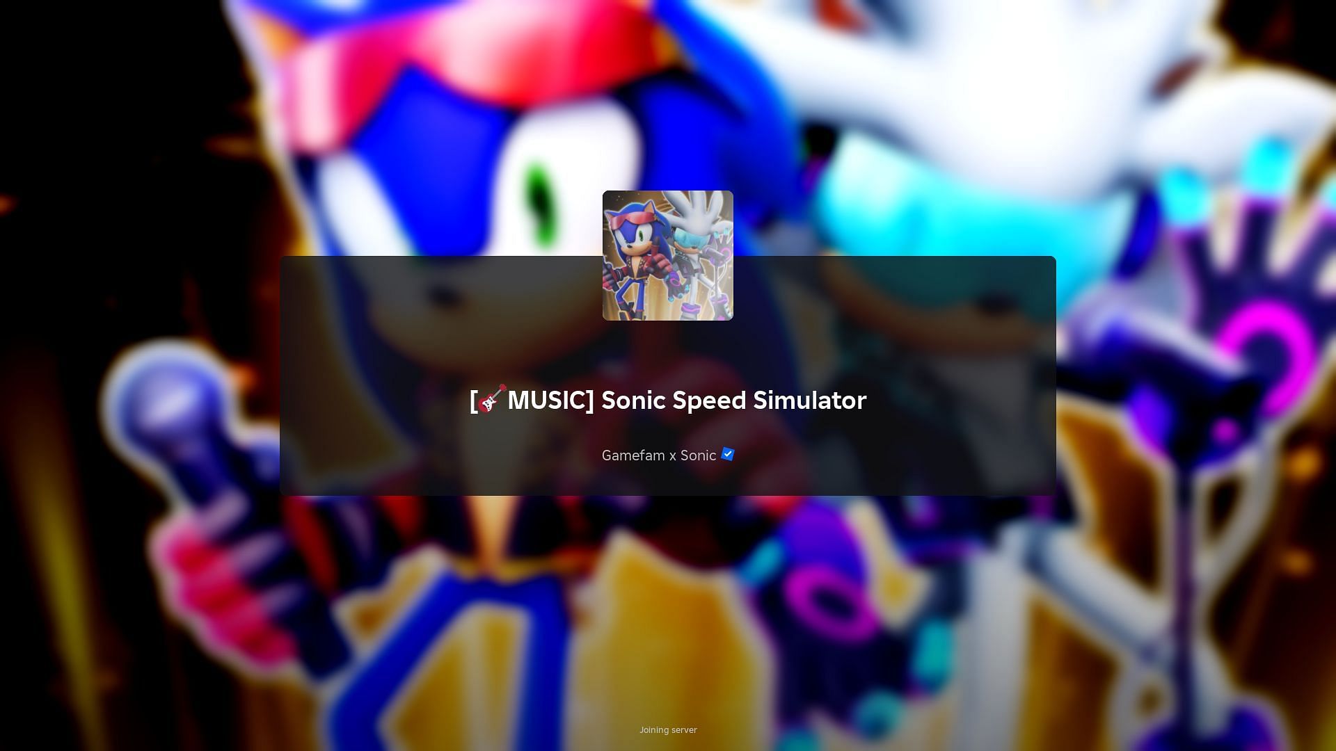 Roblox Sonic Speed Simulator