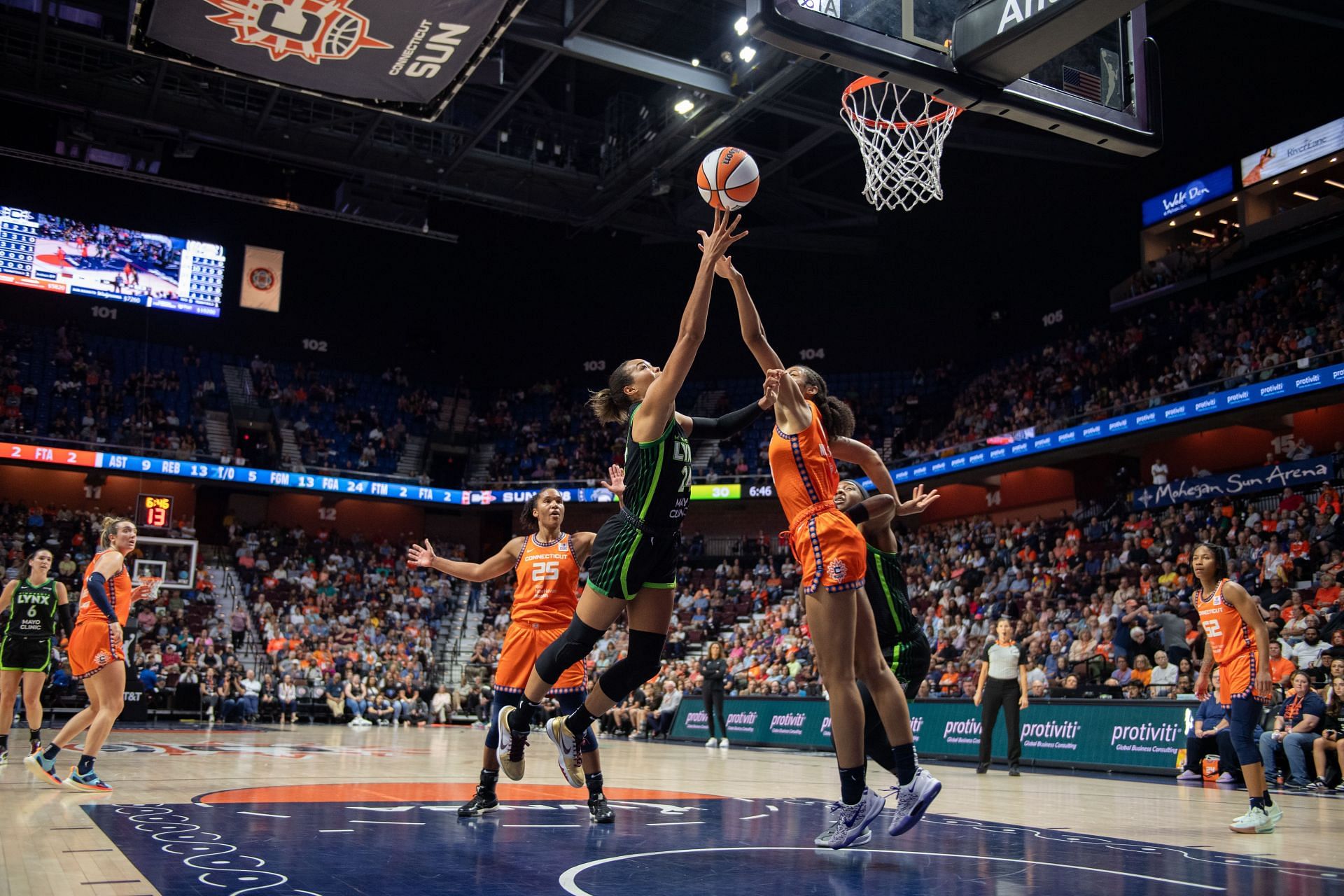 Connecticut Sun vs Minnesota Lynx Starting Lineups and Depth Charts for