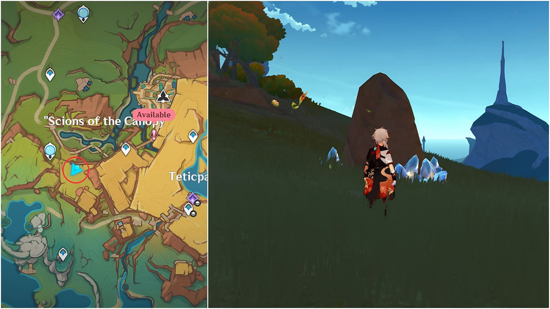 Hidden Natlan Puzzle #4 location (Image via HoYoverse)