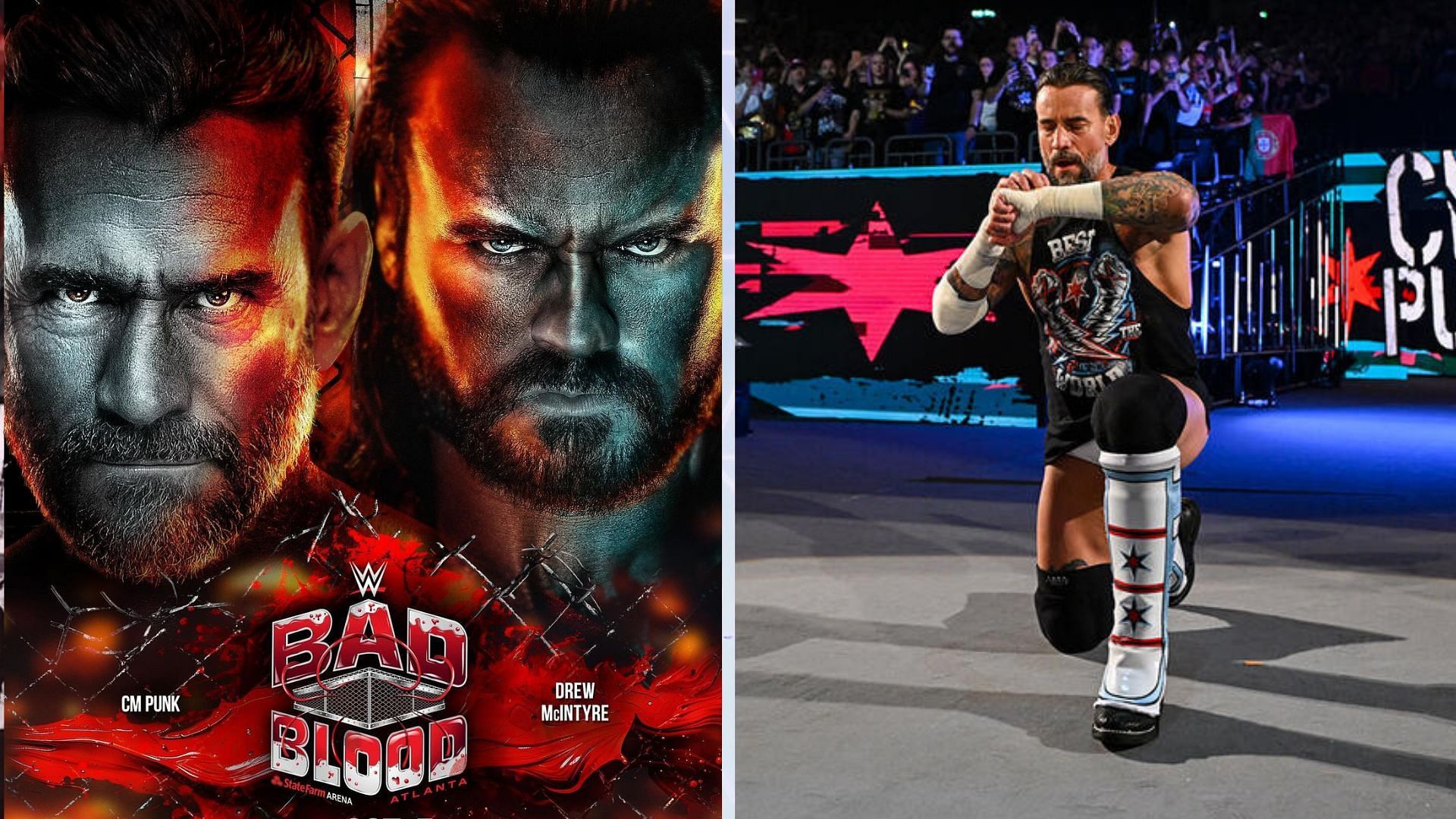 CM Punk and Drew McIntyre