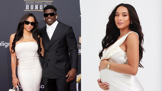 IN PHOTOS: Tyreek Hill's wife Keeta Vaccaro stuns in 30-week maternity shoot