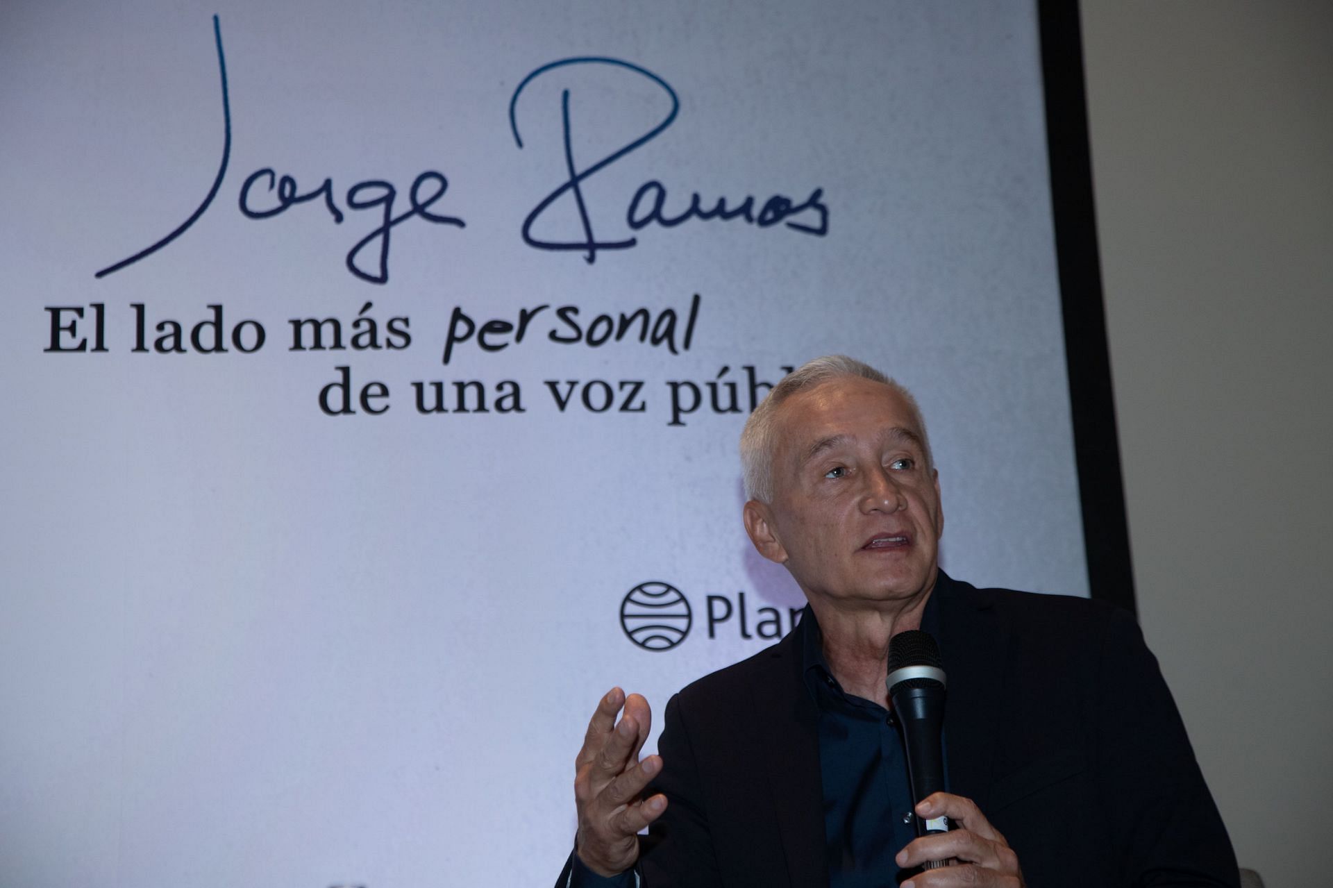 Jorge Ramos - Press Conference - Source: Getty