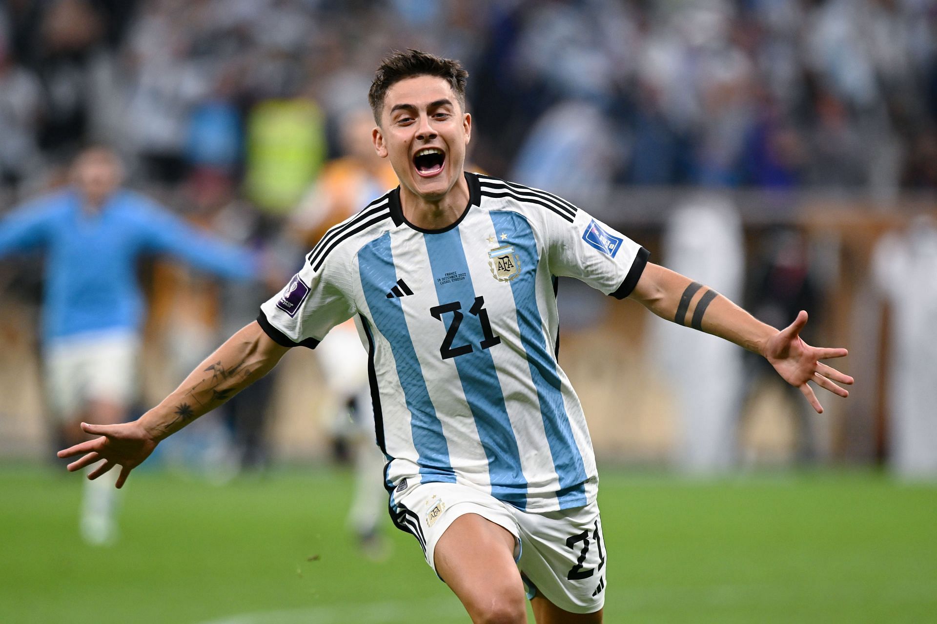 Dybala at the 2022 FIFA World Cup final (Image via Getty)