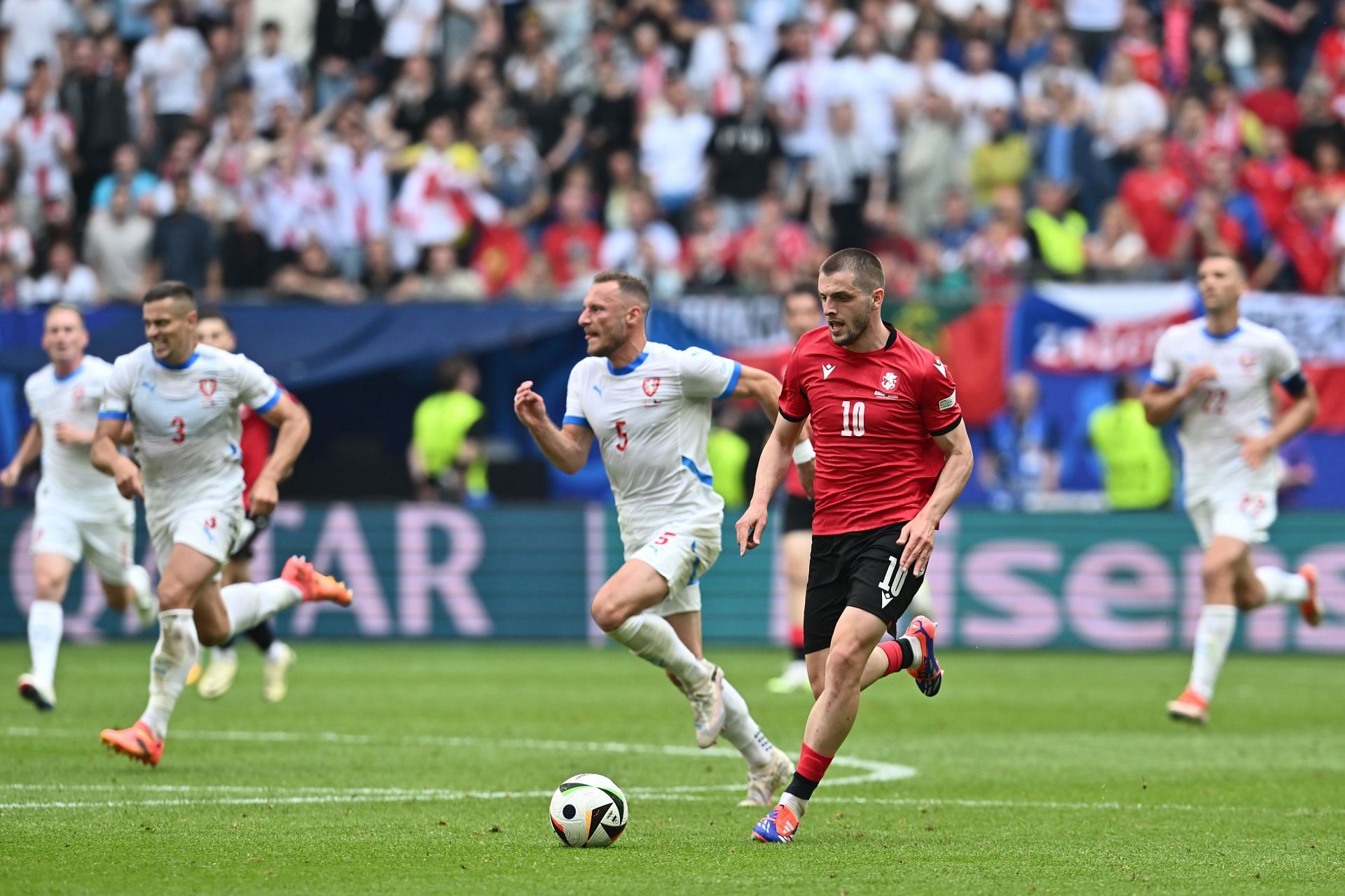 Georgia v Czechia: Group F - UEFA EURO 2024 - Source: Getty