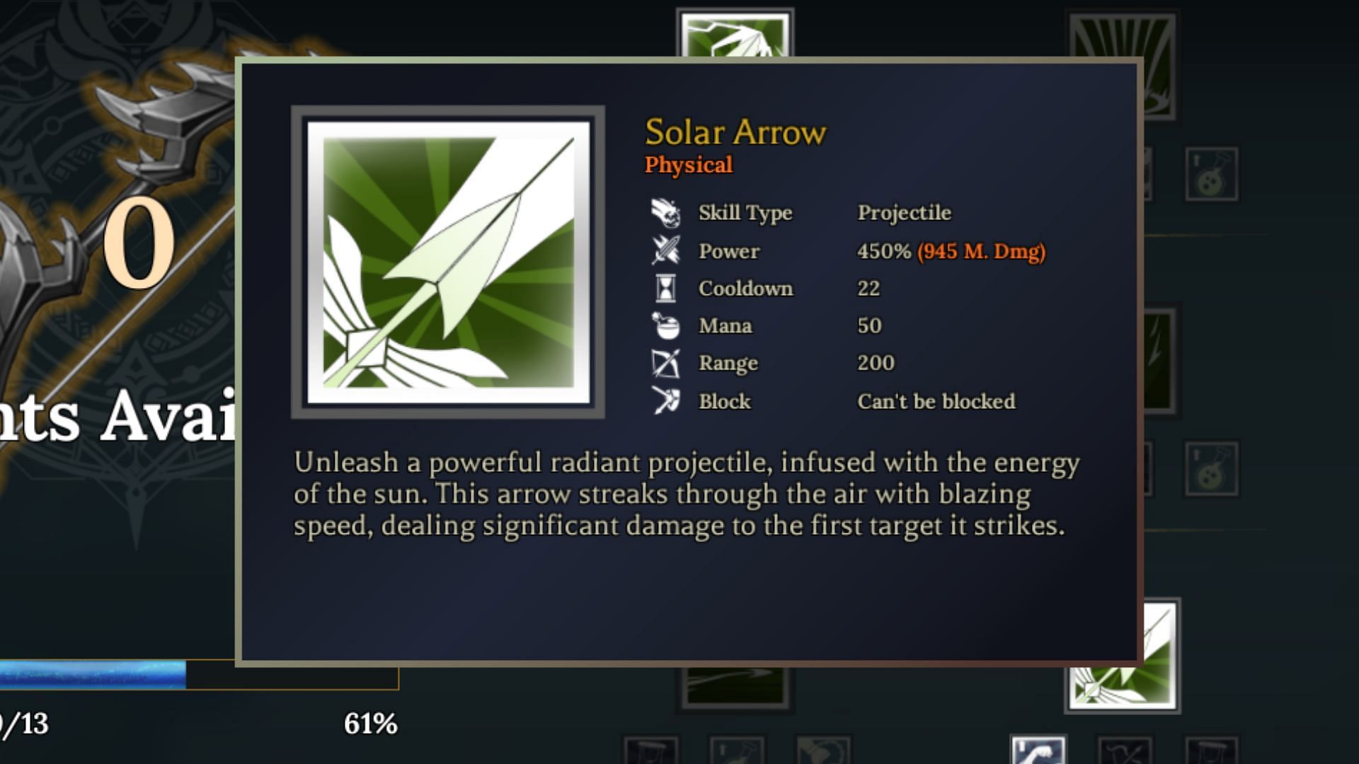 Solar Arrow deals a lot of damage (Image via Roblox)