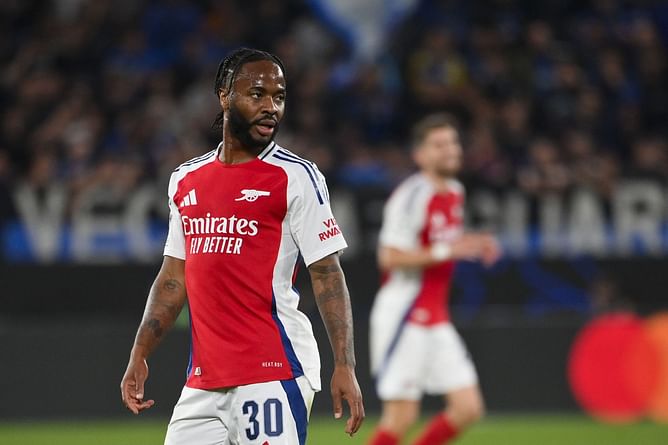 Raheem Sterling creates UEFA Champions League history after substitute appearance for Arsenal