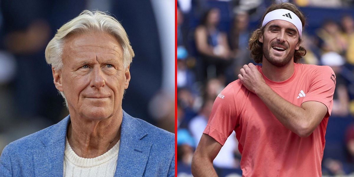 Stefanos Tsitsipas calls Bjorn Borg the 'most good-looking captain' as ...