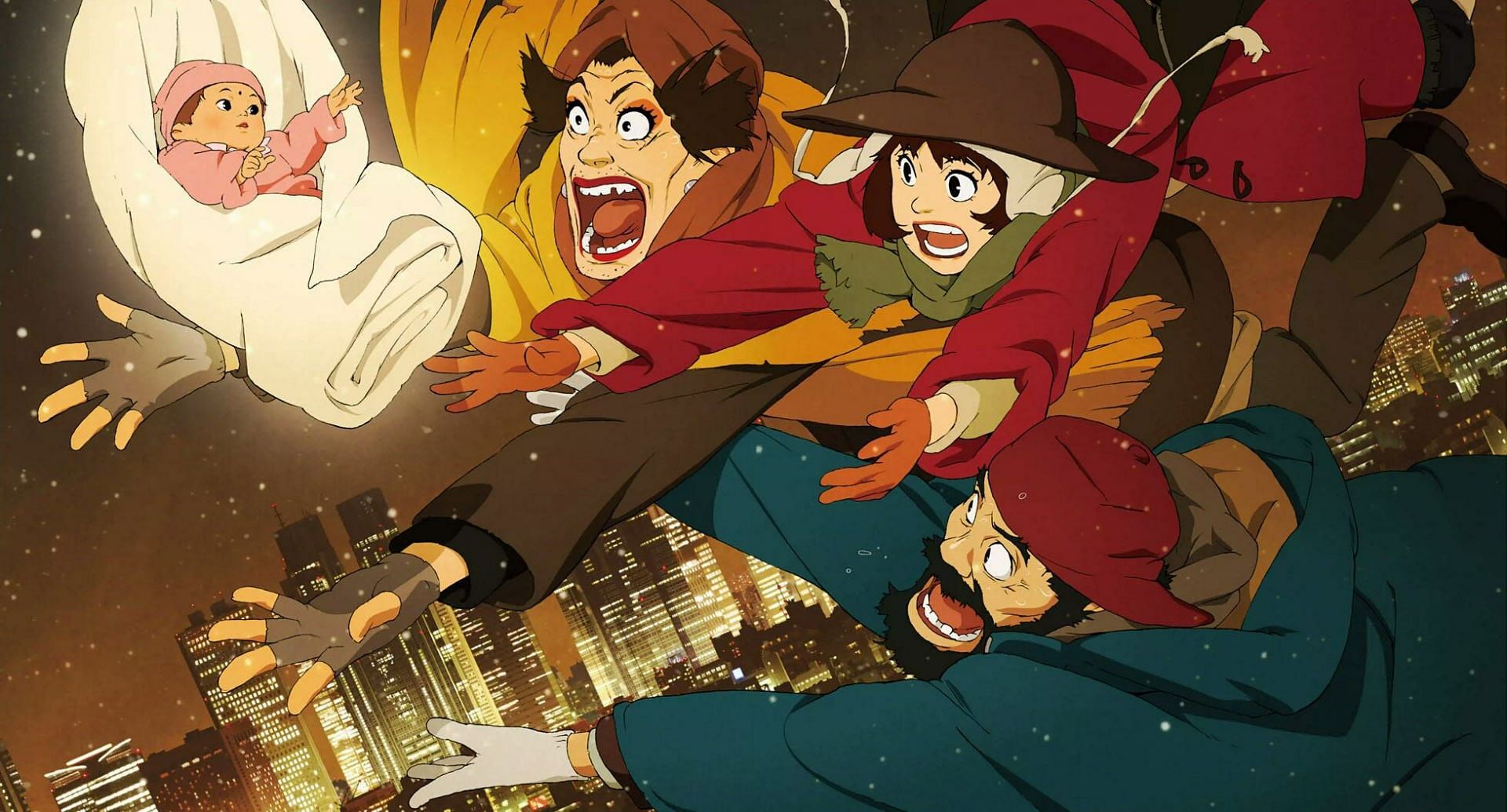 Tokyo Godfathers (Image via Madhouse)