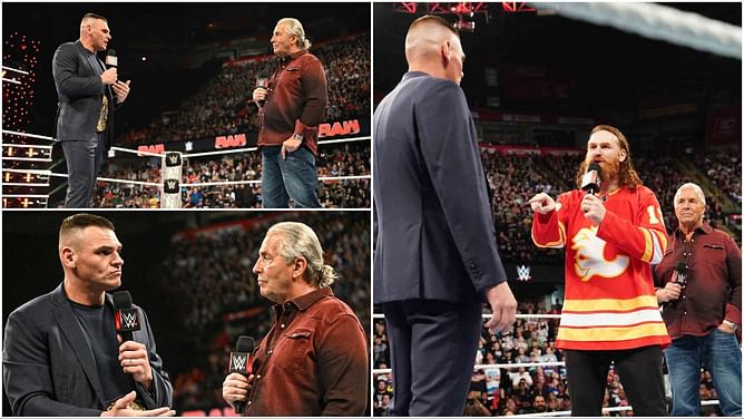 Gunther trolls the WWE Universe following Bret Hart RAW segment