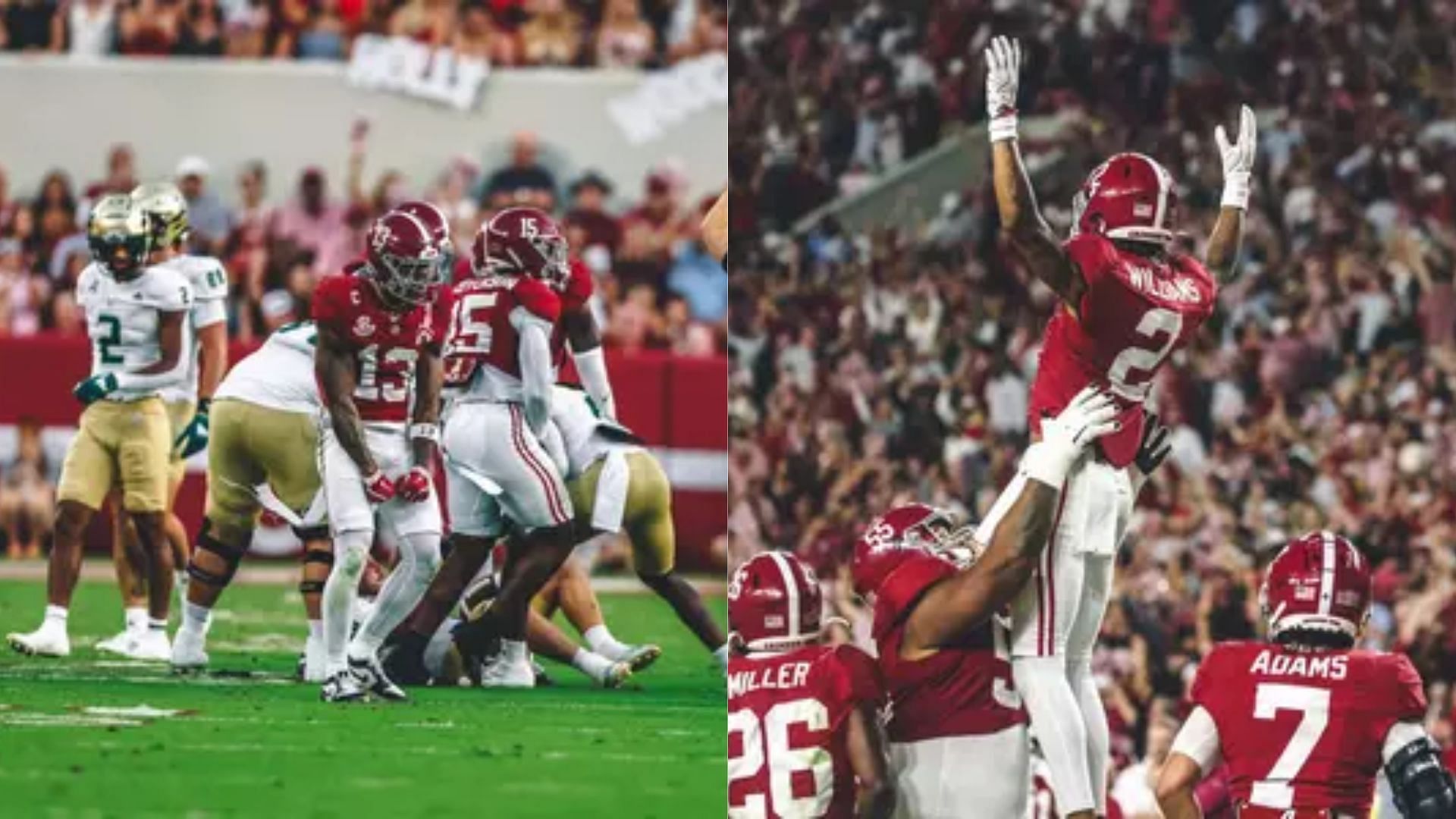 Images courtesy of Alabama Athletics