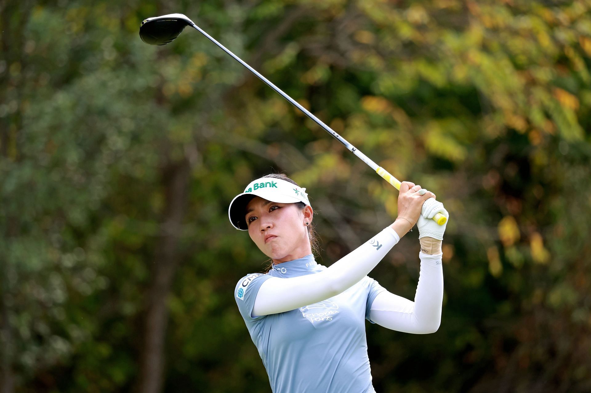 Lydia Ko in action during the final round of the 2024 Kroger Queen City Championship [Image via Getty]