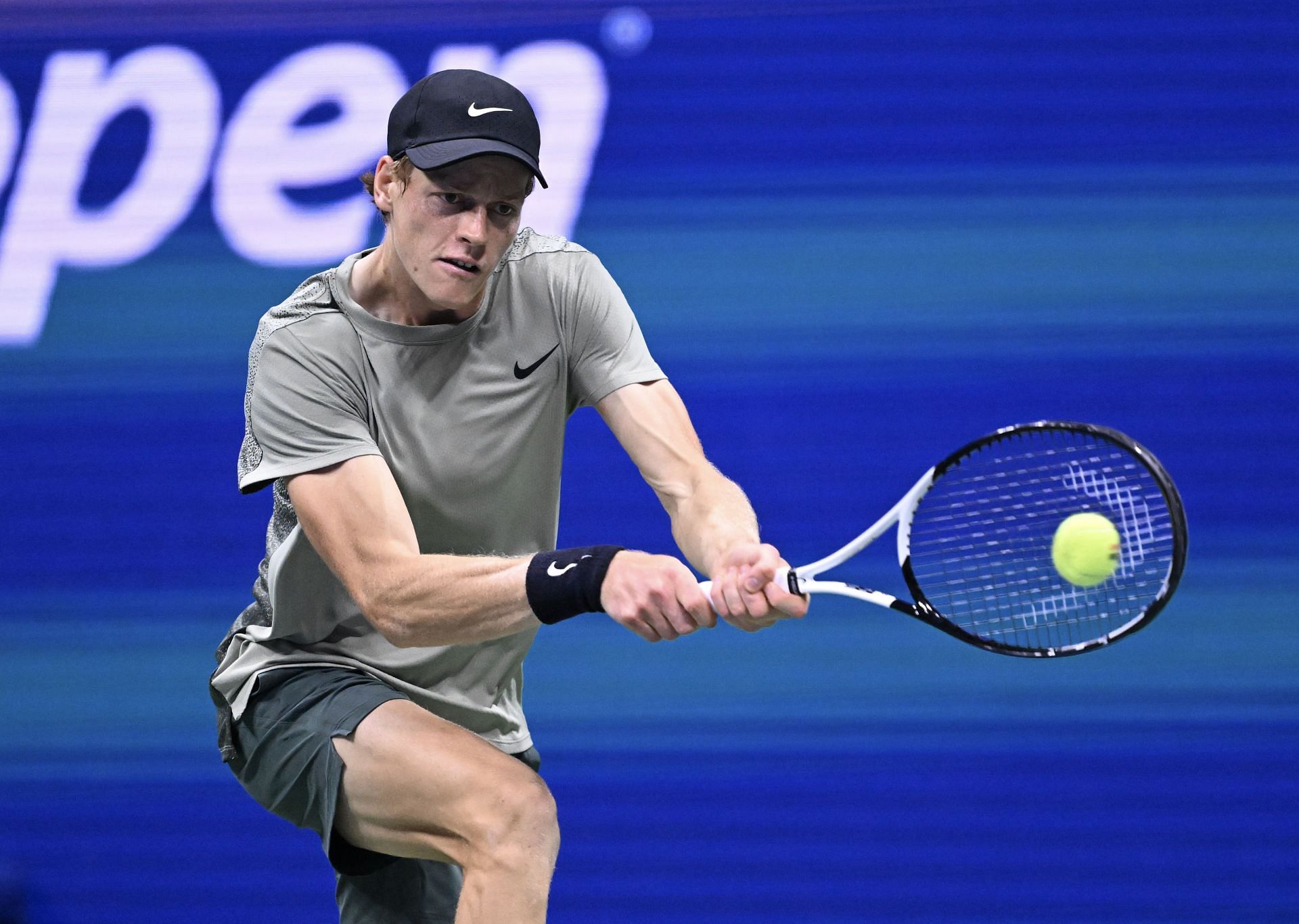 Jannik Sinner at the US Open 2024 (Image via Getty)