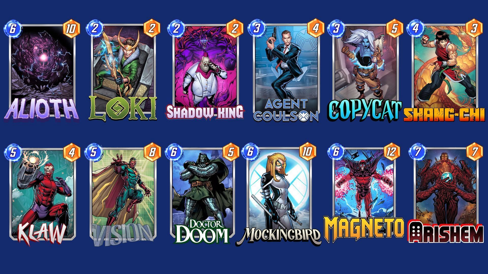 The Trickster&#039;s Trap Deck in Marvel Snap (Image via Nuverse)