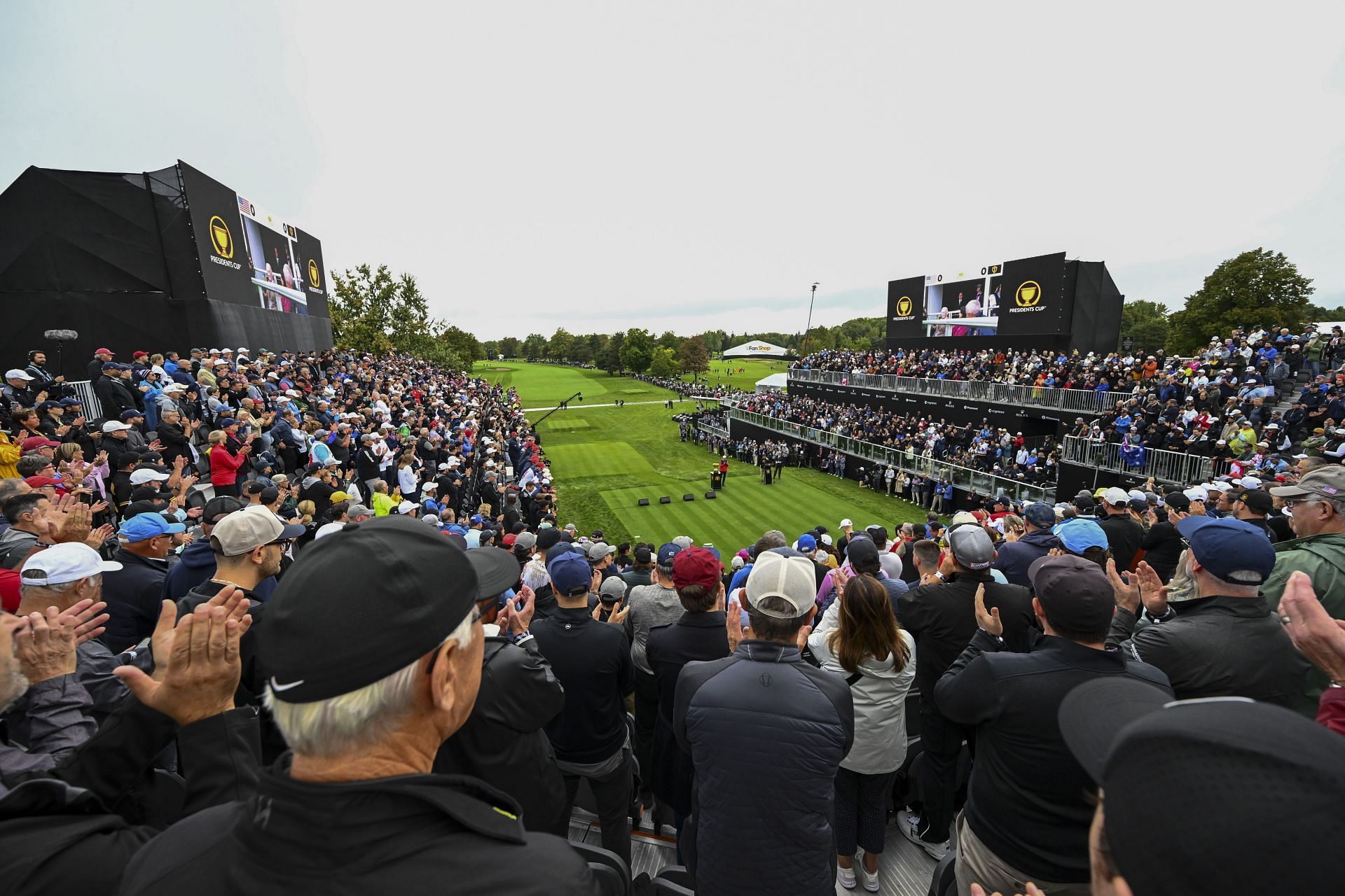 2024 Presidents Cup weather forecast Cloudy days expected at Royal