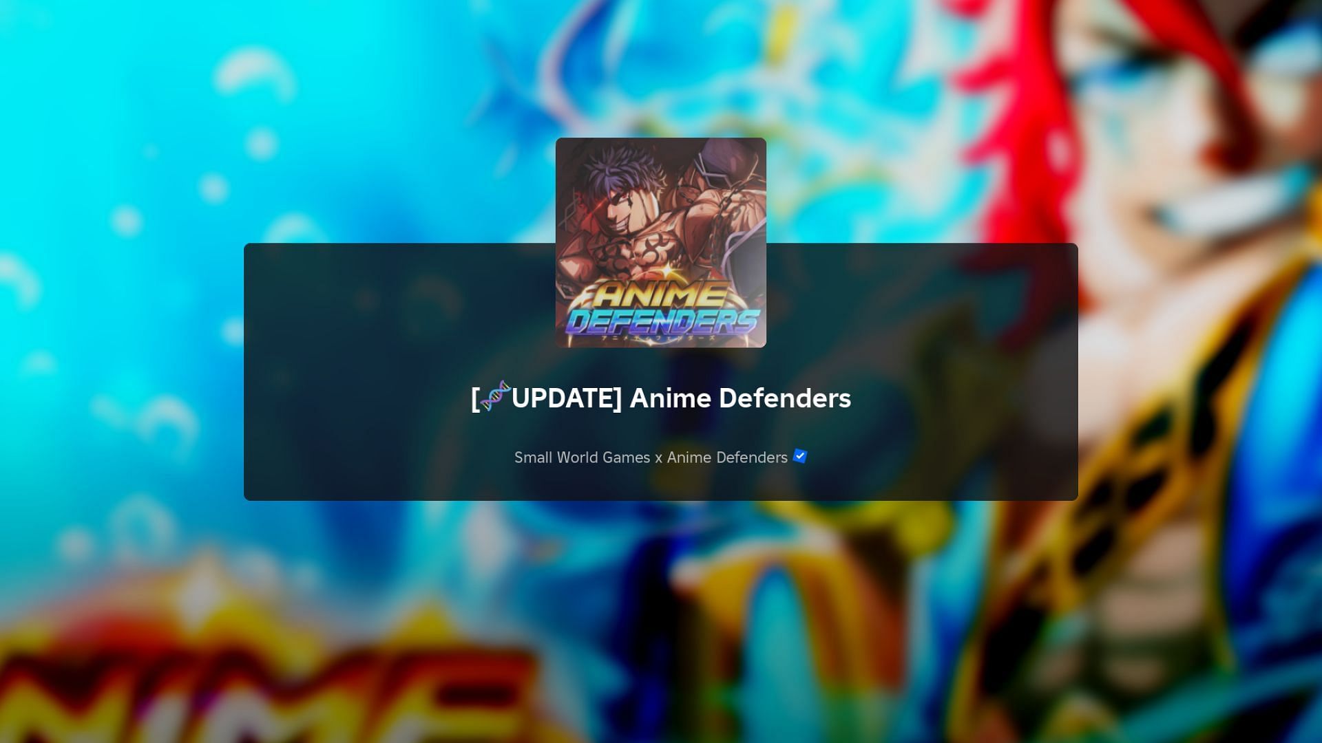 Anime Defenders