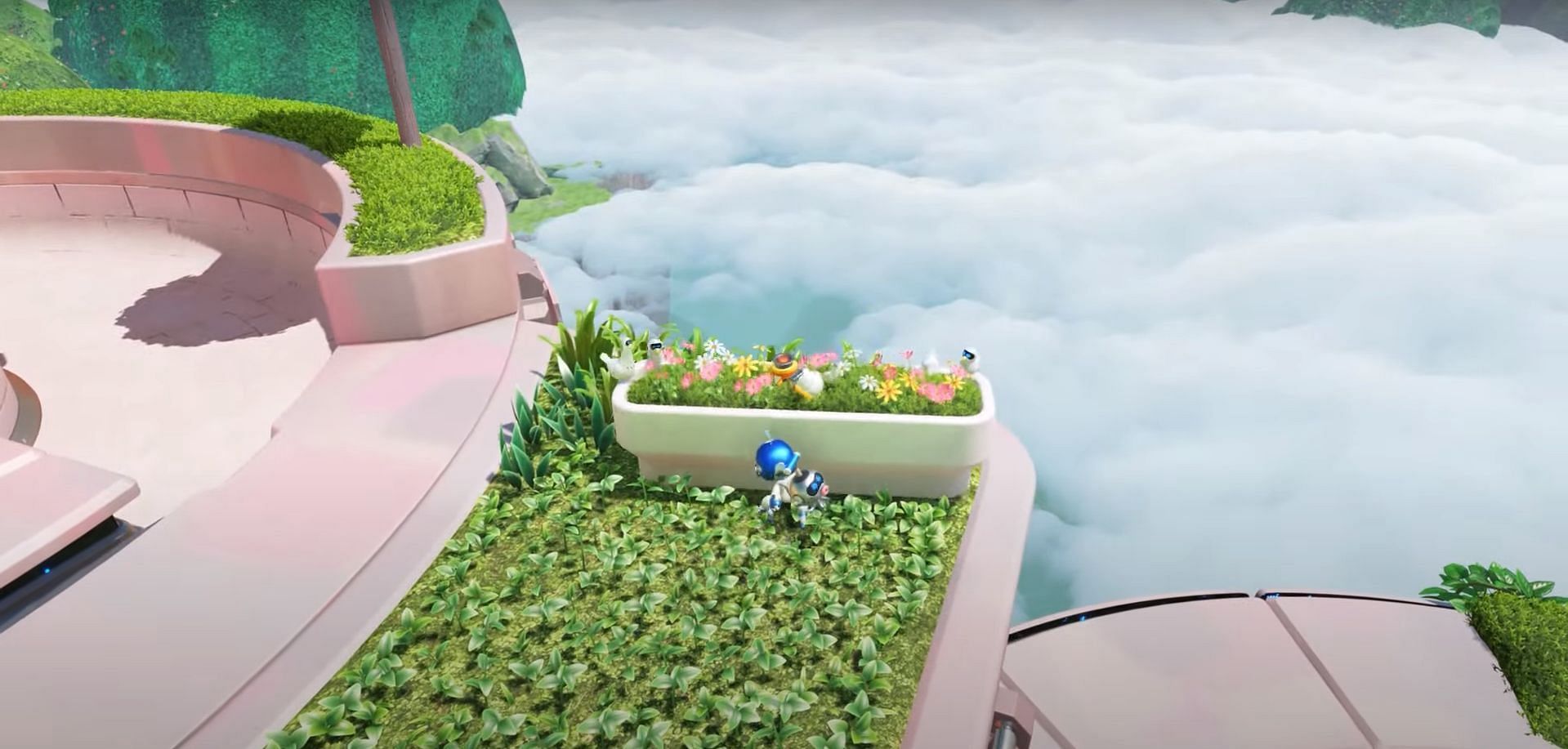 Bot number 7 of Astro Bot Sky Garden (Image via Sony Interactive Entertainment || @PowerPyx on YouTube)