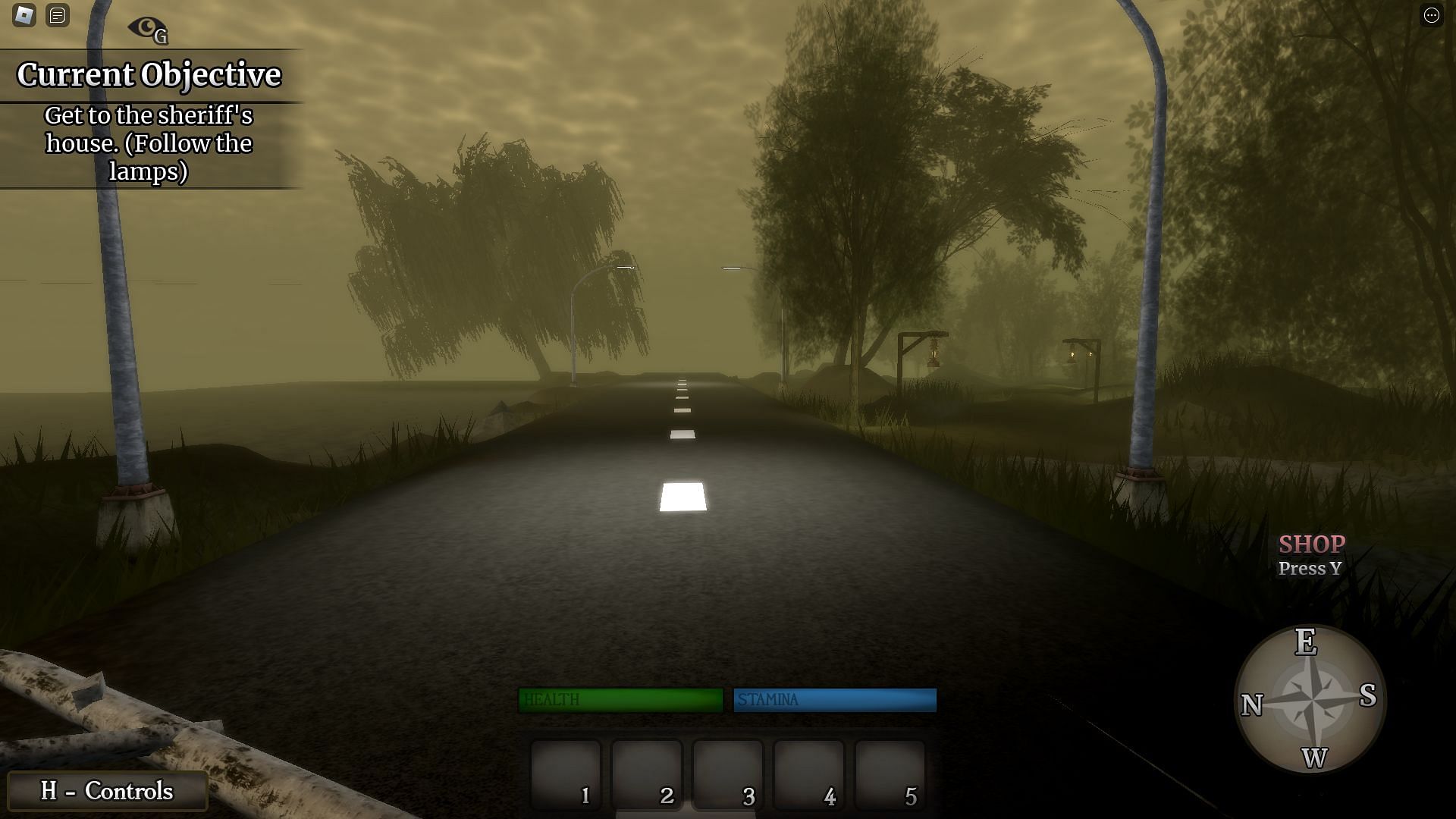 Gameplay screenshot from Siren Head Redemption (Image via Roblox)