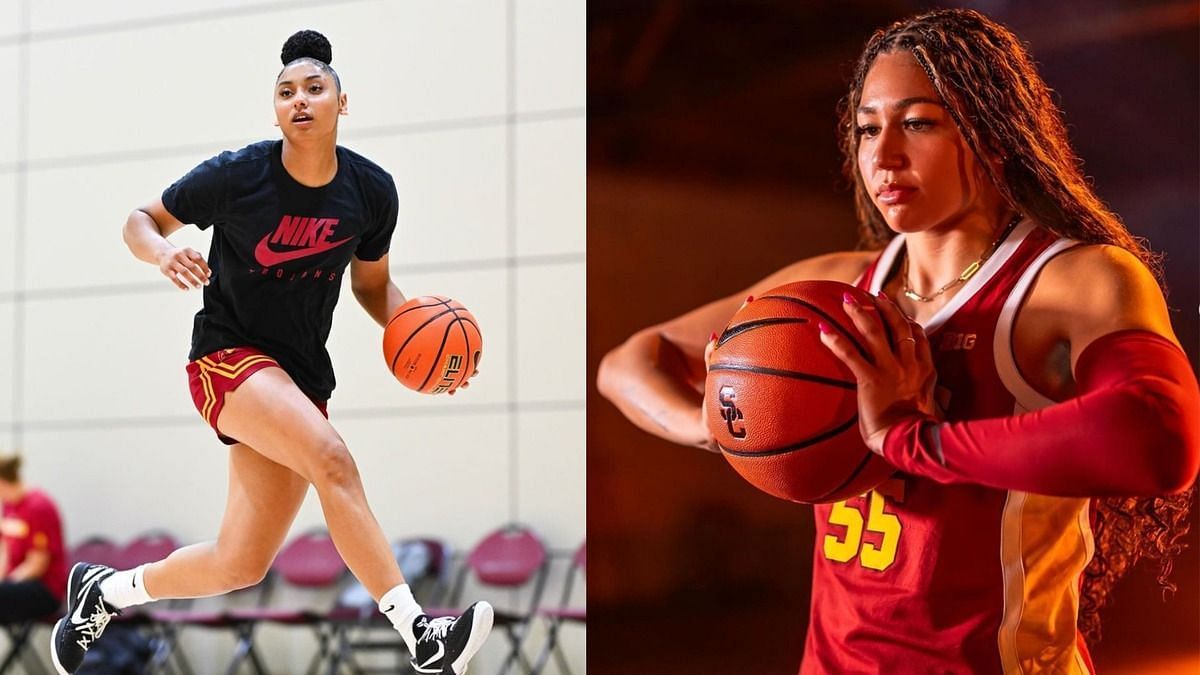 Talia von Oelhoffen,  JuJu Watkins (Image Credits: Instagram/@uscwbb, @ taliavonoelhoffen)