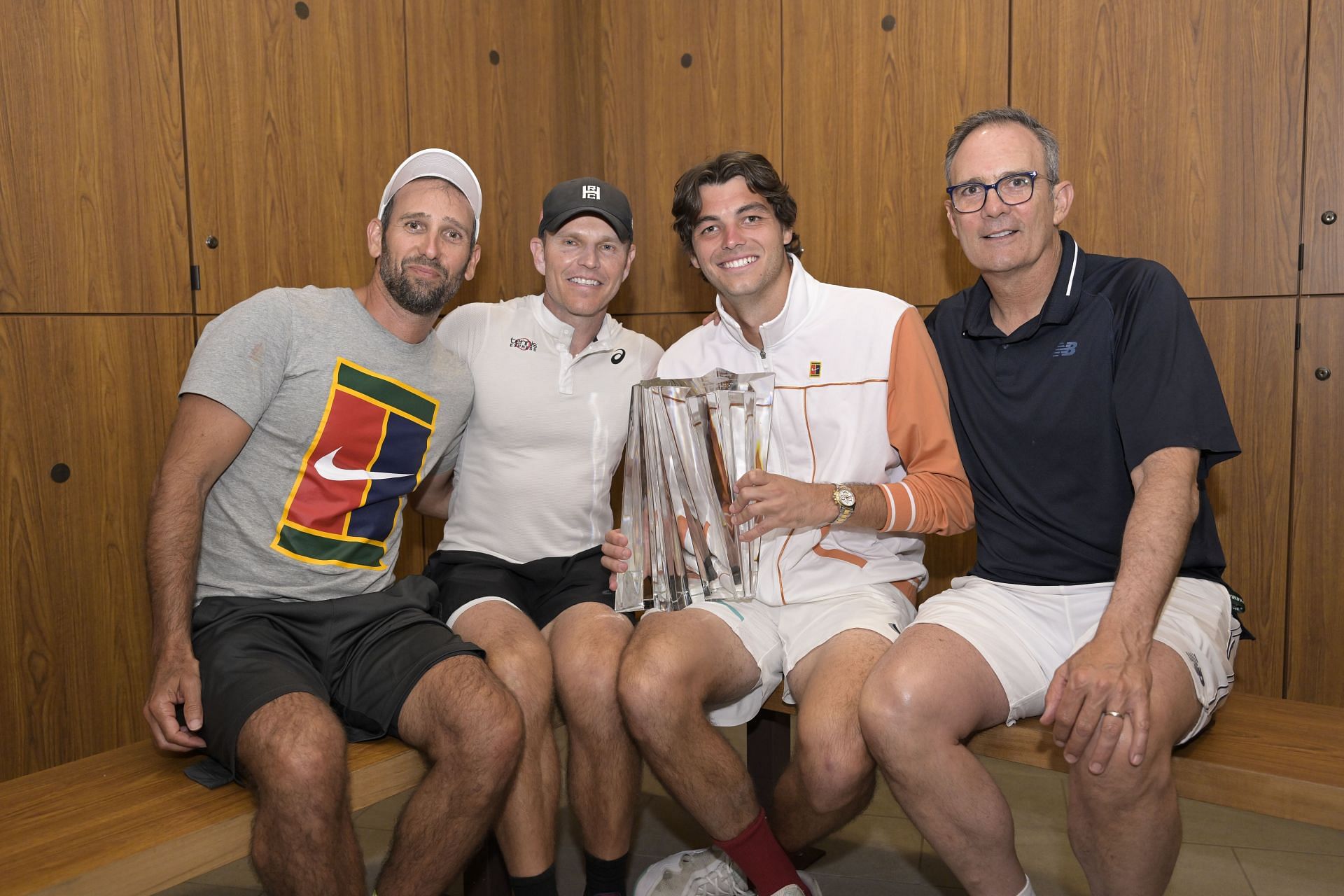 Paul Annacone (extreme right) (Source: Getty)