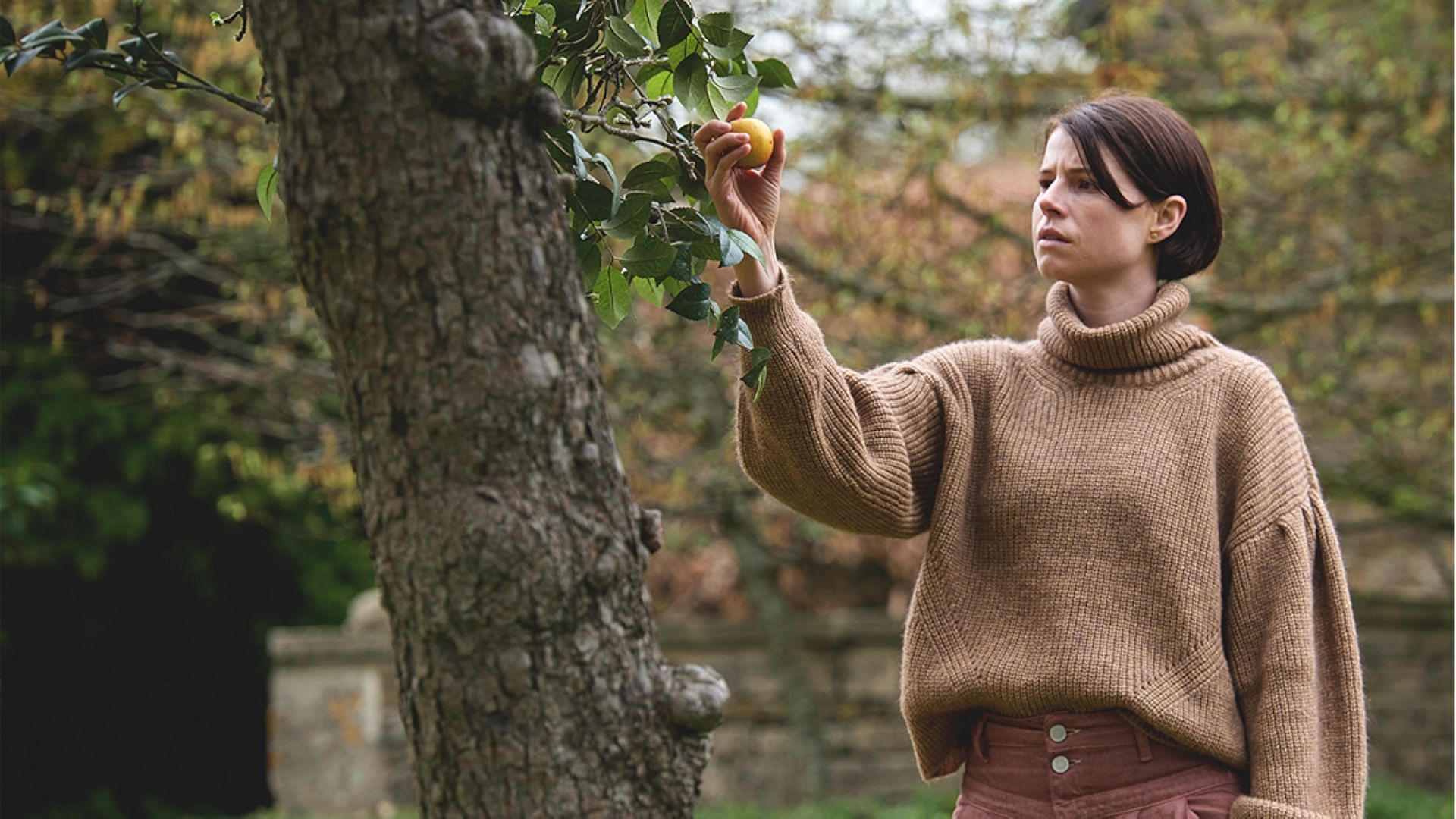 Jessie Buckley in a still from Men (Image via Prime Video)