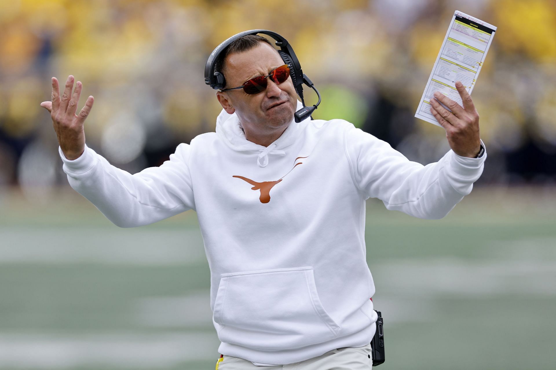 COLLEGE FOOTBALL: SEP 07 Texas at Michigan - Source: Getty