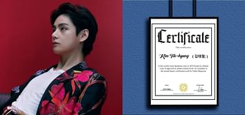 BTS' Kim Taehyung gets officially certified as the #1 ‘Most Handsome Man in The World 2024’ by Nubia Magazine UK