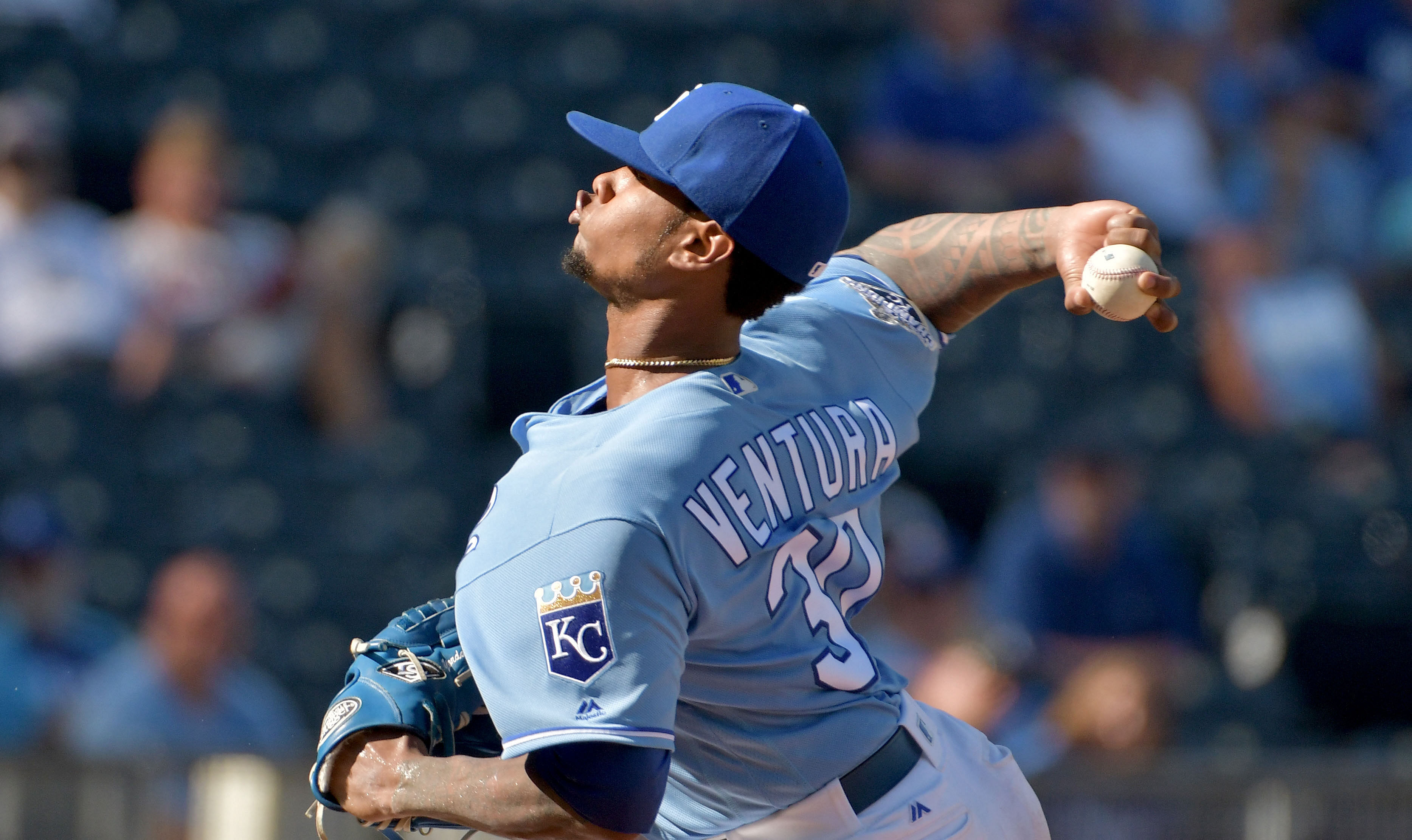 Kansas City Royals - Yordano Ventura (Photo via IMAGN)