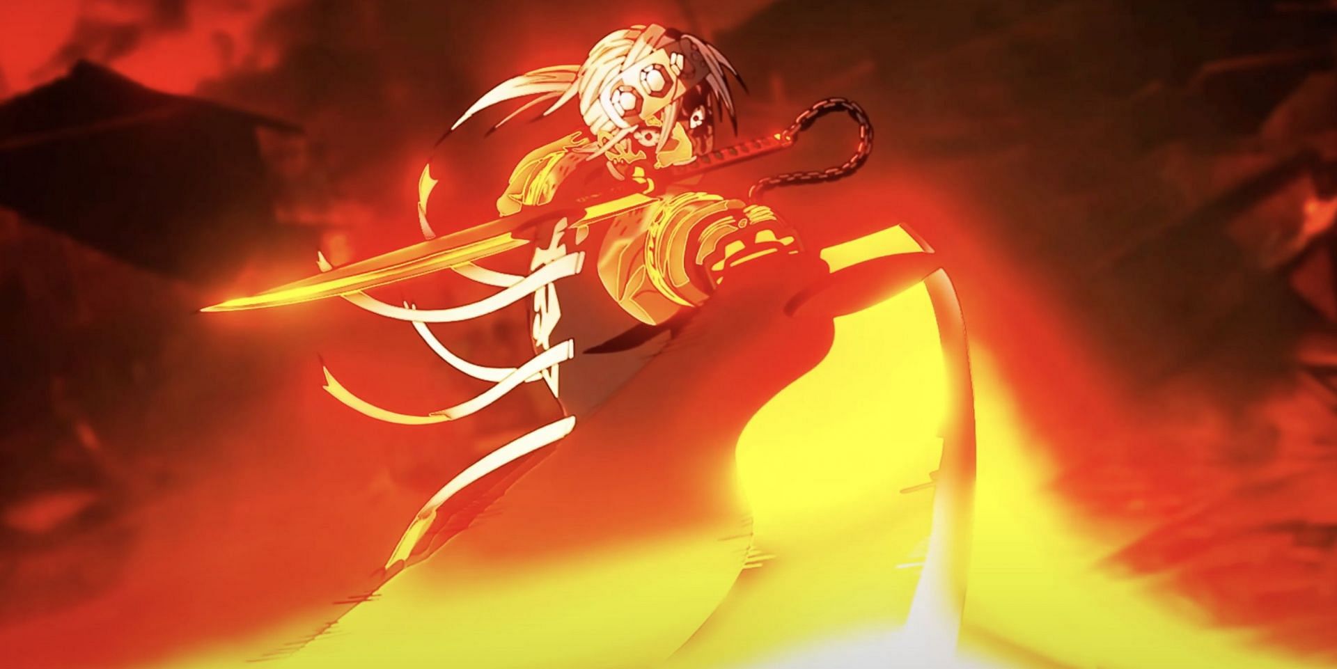 Tengen Uzui as seen in anime (Image via ufotable)