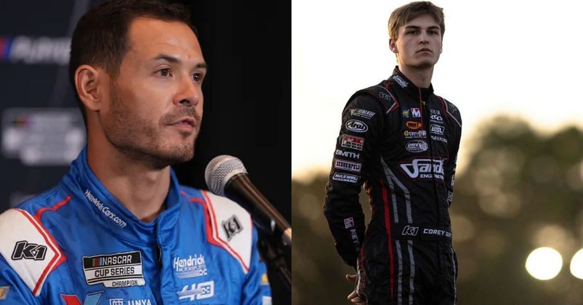 Kyle Larson praising his acclaimed prodigy Corey Day before Kansas Race