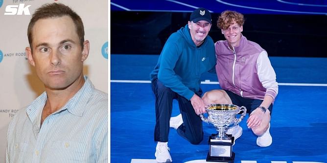 "It's looney tunes" - Journalist quotes Andy Roddick to address 'blurred lines' in tennis over Jannik Sinner's coach Darren Cahill's commentary role
