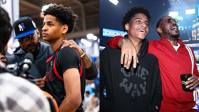 "Every time I step on the court, there's a chance for me to improve": Carmelo Anthony's son Kiyan once gave a sneak peek into his mindset