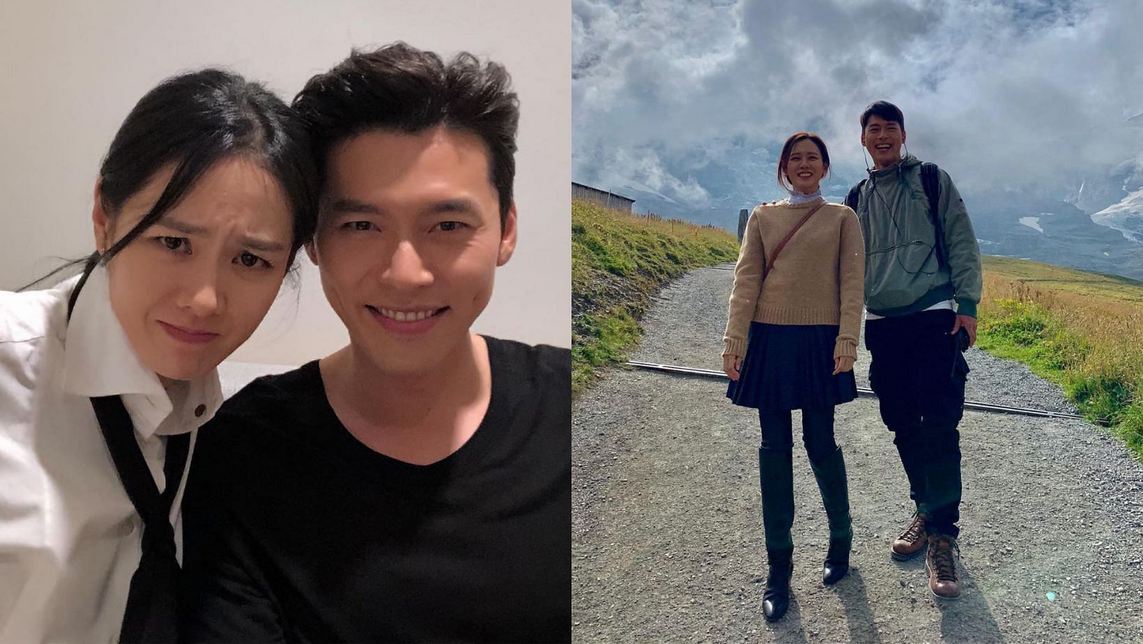 Hyun Bin expresses gratitude to his wife, Son Ye-jin. (Images via Instagram/@yejinhand)