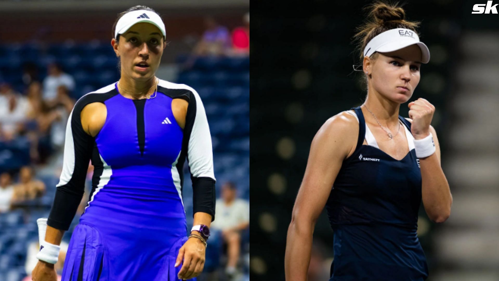 Jessica Pegula vs Veronika Kudermetova, China Open 2024 (Picture: Getty) 