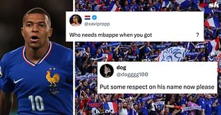 “Who needs Mbappe?”, “Put some respect on his name” - Fans left stunned by 27-year-old France star in 2-0 win over Belgium