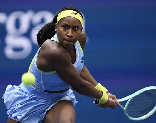 Emma Navarro praised Coco Gauff after their match at the US Open (Image Source: Getty)