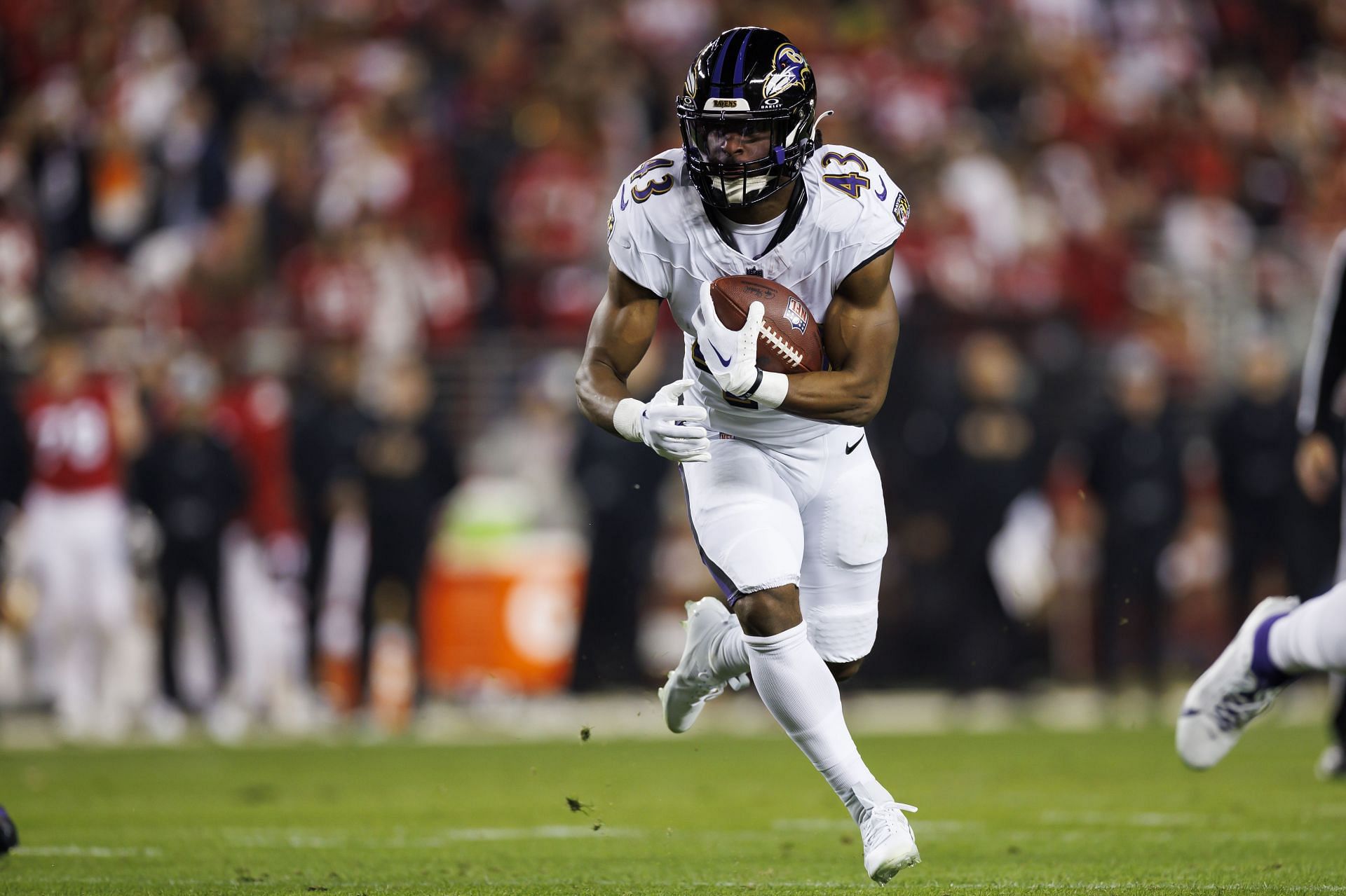 Baltimore Ravens RB Justice Hill - Source: Getty